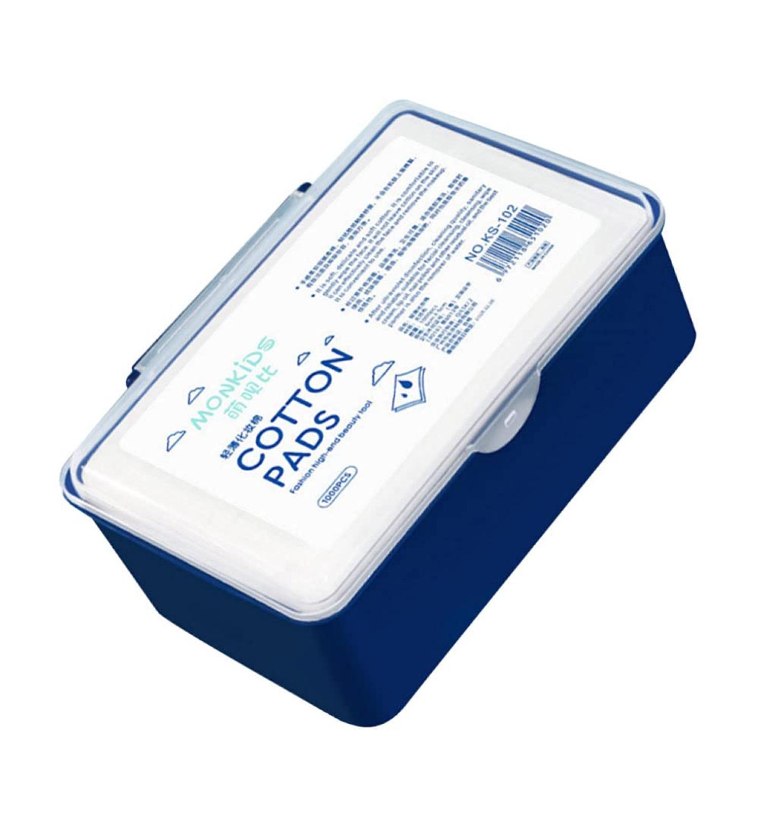 Lurrose 1000 Pieces Cotton Pads - Disposable & Reusable Make-Up Remover Hygiene Towels Fleece Eye Cake Towel for Smooth Skin Care - International Shipping Available - Buy Online on GoSupps.com