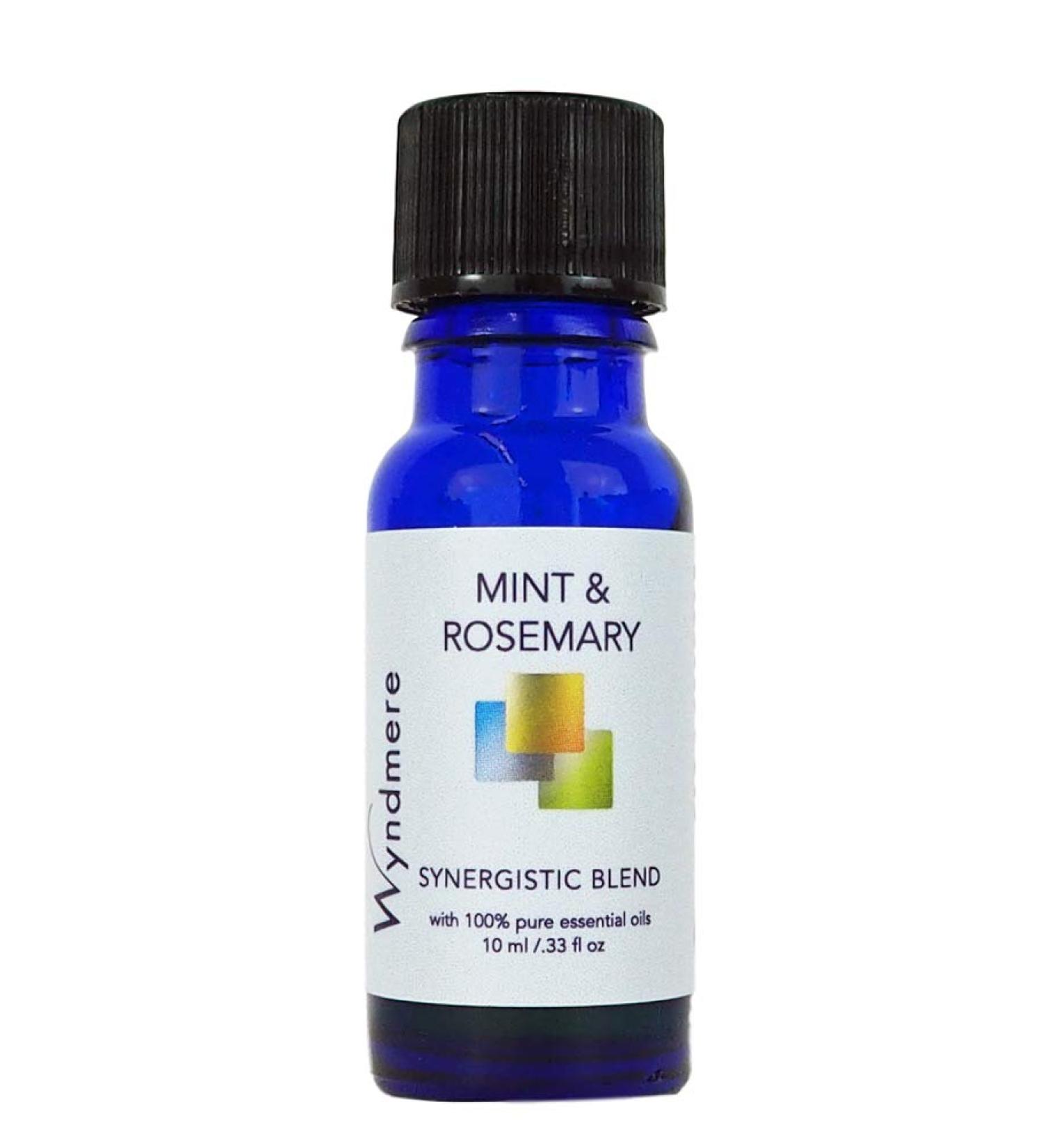 Wyndmere Mint & Rosemary Essential Oil Blend - 100% Pure Therapeutic Quality - 10ml - Made in USA | International Shipping Available - Buy Online on GoSupps.com