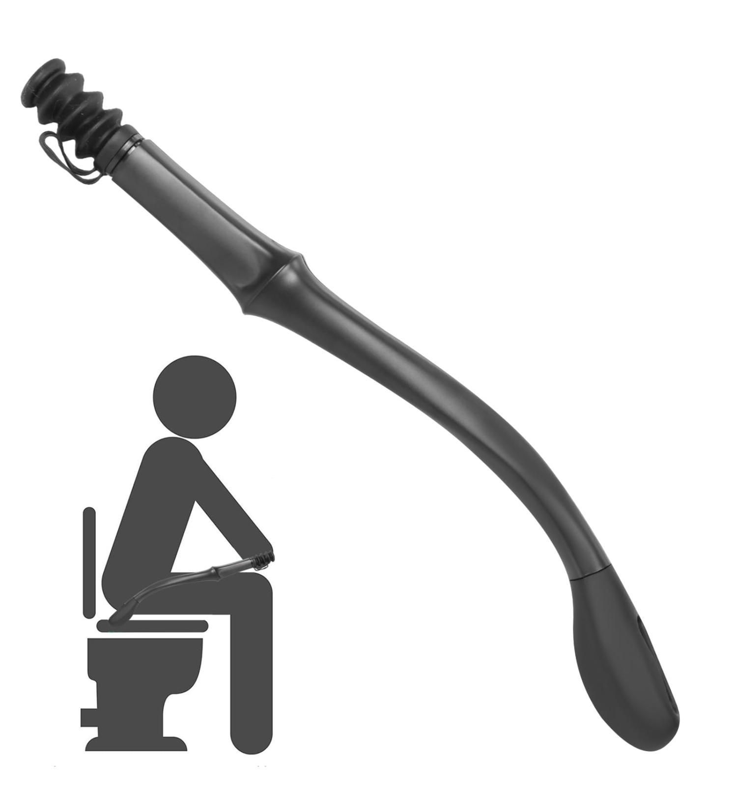Long Reach Toilet Aid - Comfort Wipe Tissue Grip for Seniors | 39.5CM Toilet Wiping Helper - International Shipping Available - Buy Online on GoSupps.com