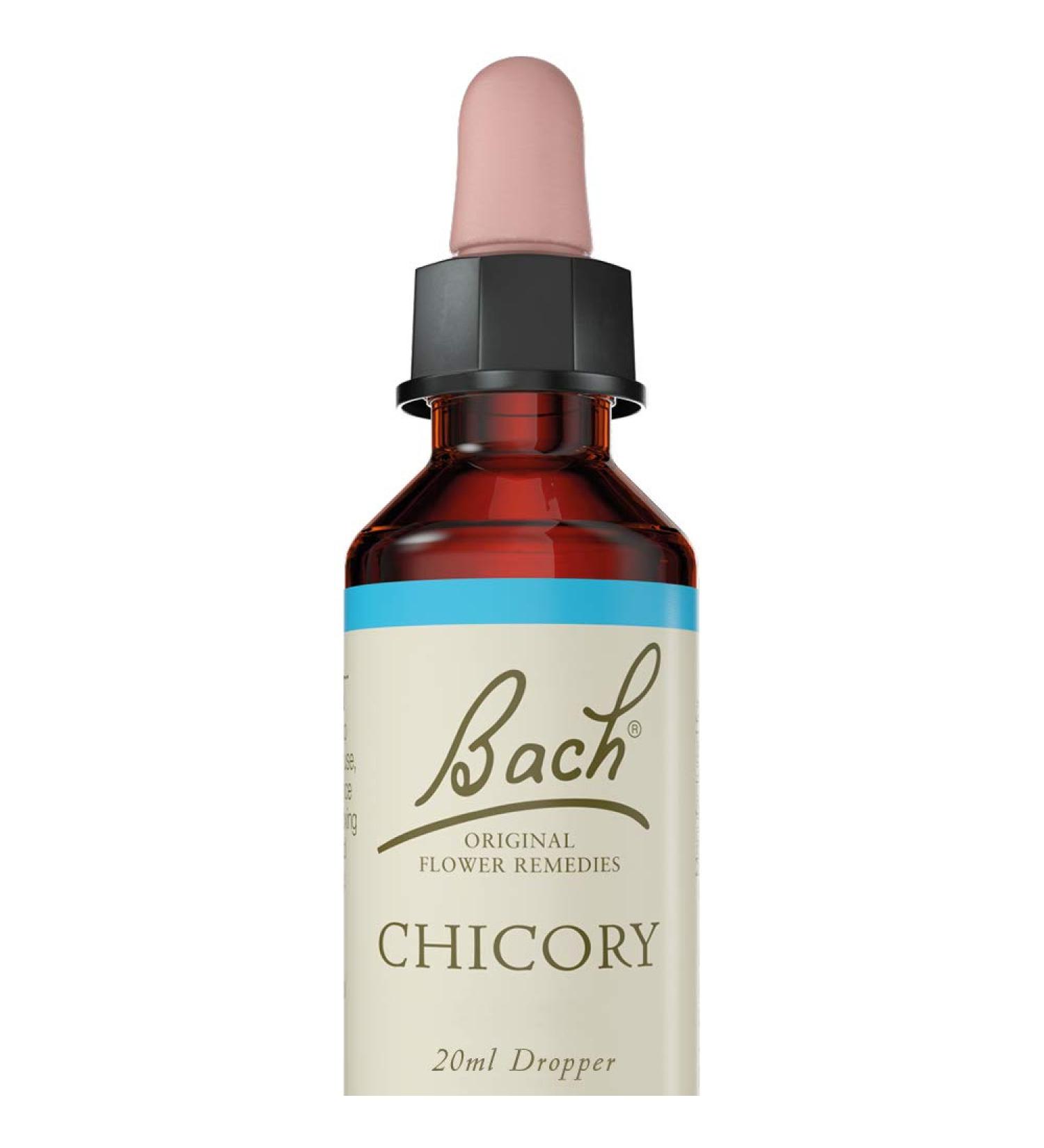 Bach Original Flower Remedies Organic & Vegan Chicory Essence 20ml - Natural Emotional Wellness Remedy - Buy Online on GoSupps.com