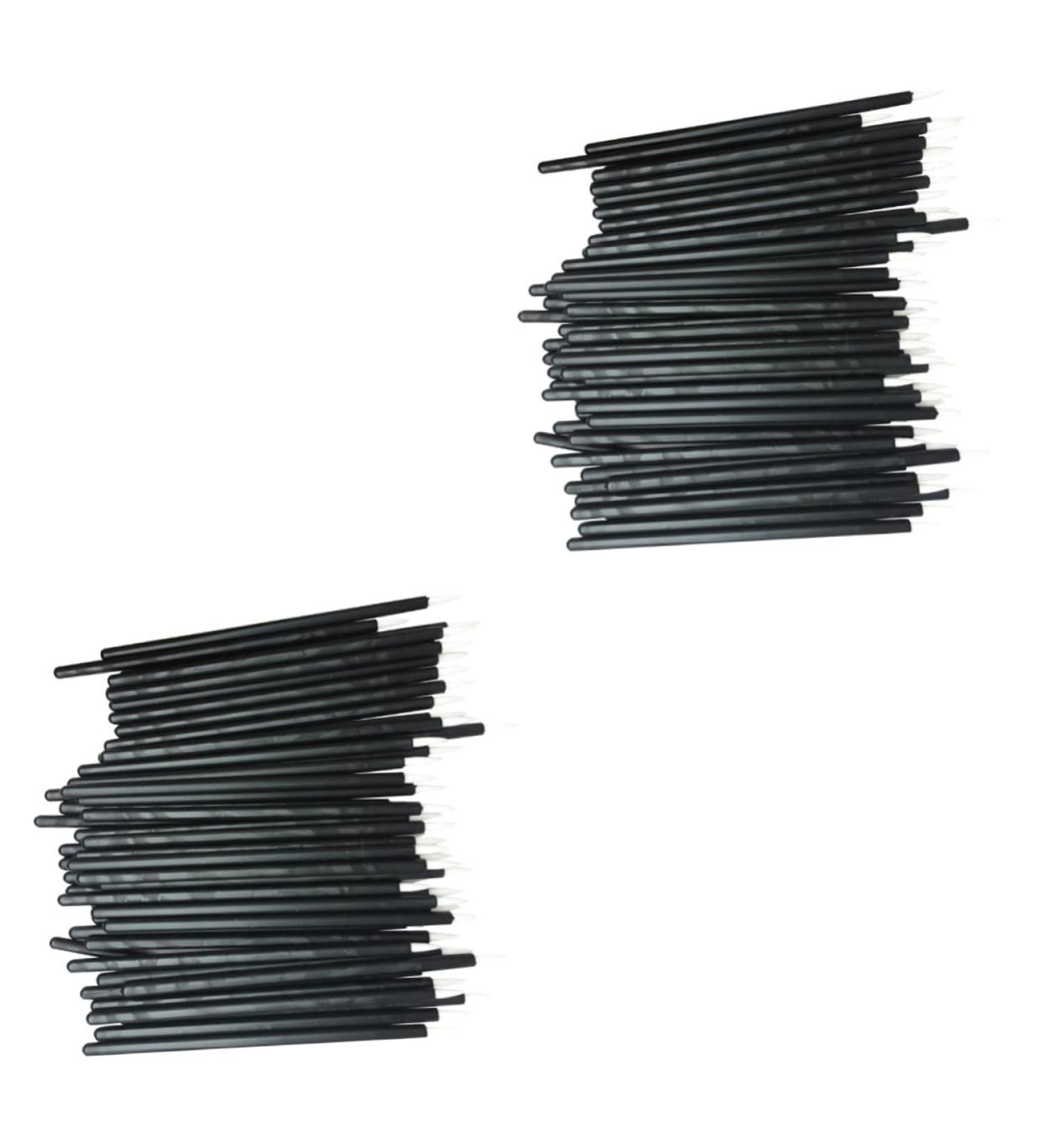 Hemoton 200 Pcs Eyeliner Makeup Makeup Gadgets Lip Scrubber Tool Wand Makeup Brushes - Buy Online on GoSupps.com
