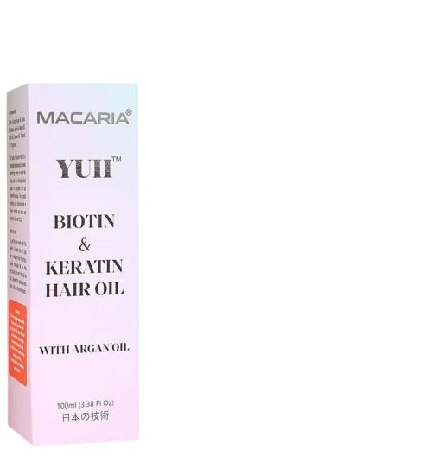 MACARIA Yuii Biotin Hair Spray Oil By Japanese Technology