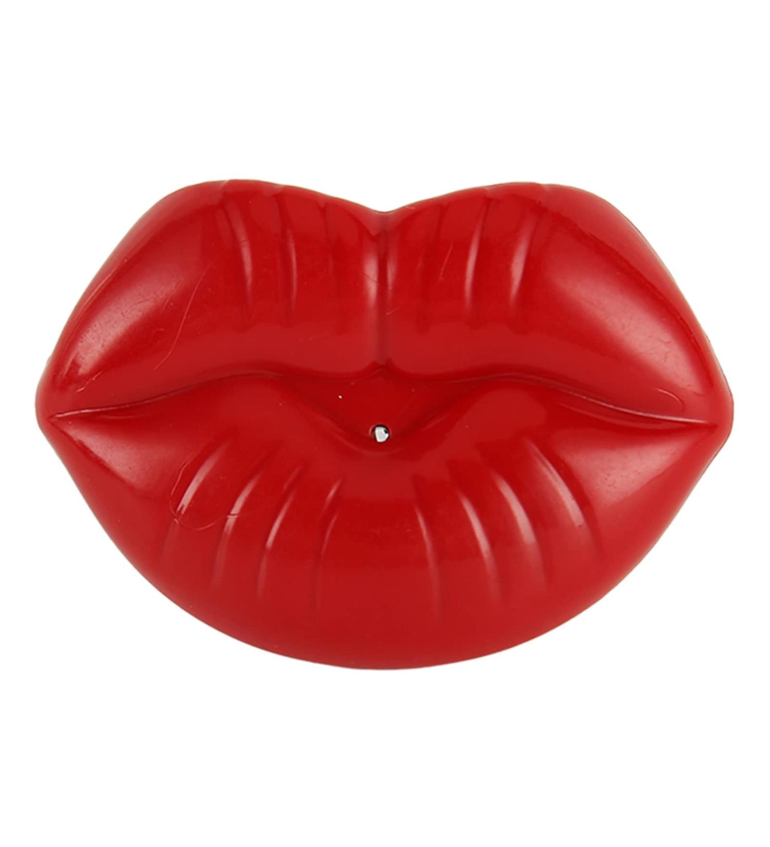 Funny Lip Pacifier | Natural Rubber & Soft Silicone | Washable Toddler Soothe & Gum Relief - Buy Online on GoSupps.com