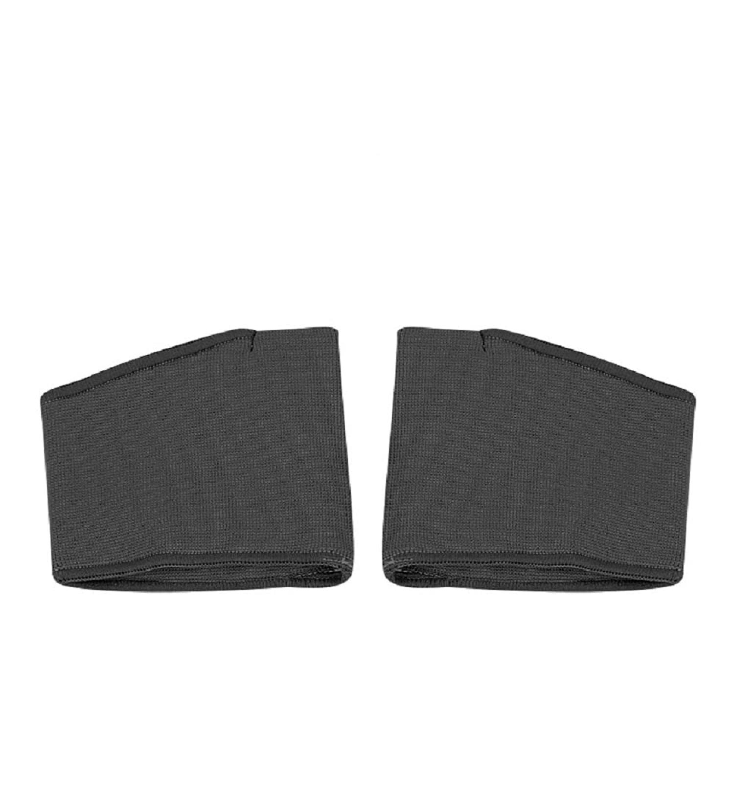 Football Pads & Foot Cushions for Pain Relief | Stretchable Silicone Pads for Plantar Fasciitis & Morton's Neuroma | UK2.5-5.5 (EU35-39) - 1 Pair in Black - Buy Online on GoSupps.com