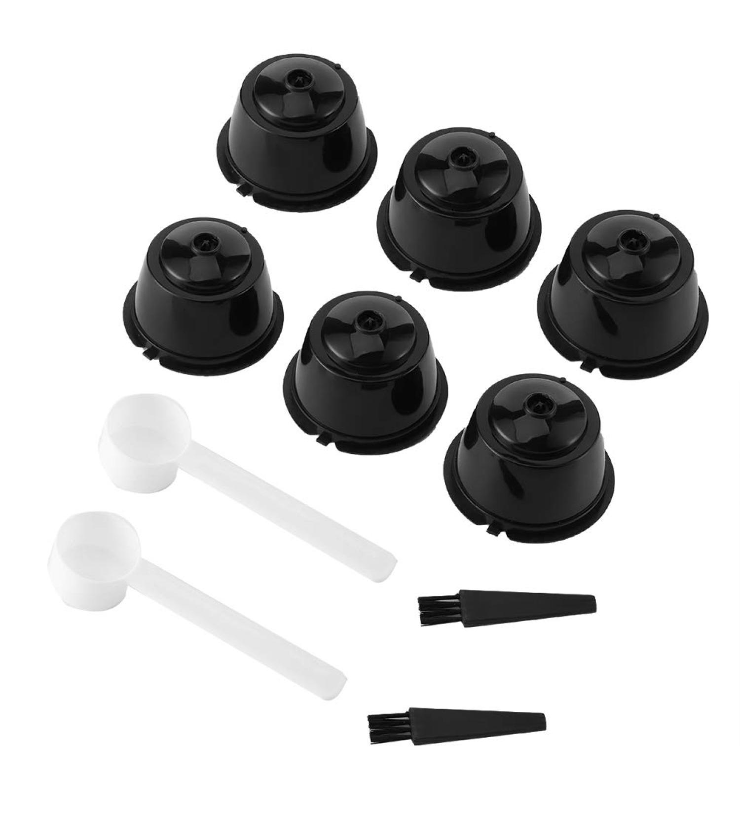 Mumusuki Dosettes de caf R utilisables Ensemble de Filtres Capsules de caf en Plastique PP Profitez du Frais en Toute simplicit pour les Machines  - Buy Online on GoSupps.com