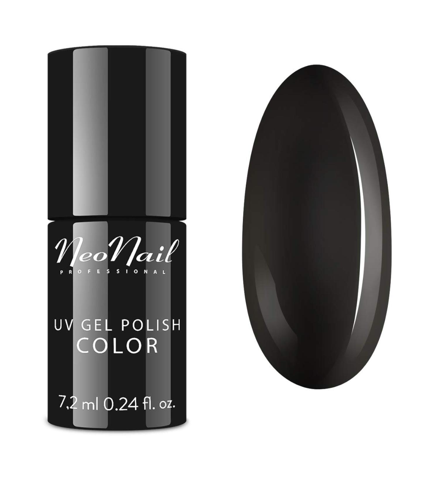 NeoNail Grunge Complete Collection UV Hybrid Soak Off Gel Nail Polish 7 2ml (2996 Pure Black)