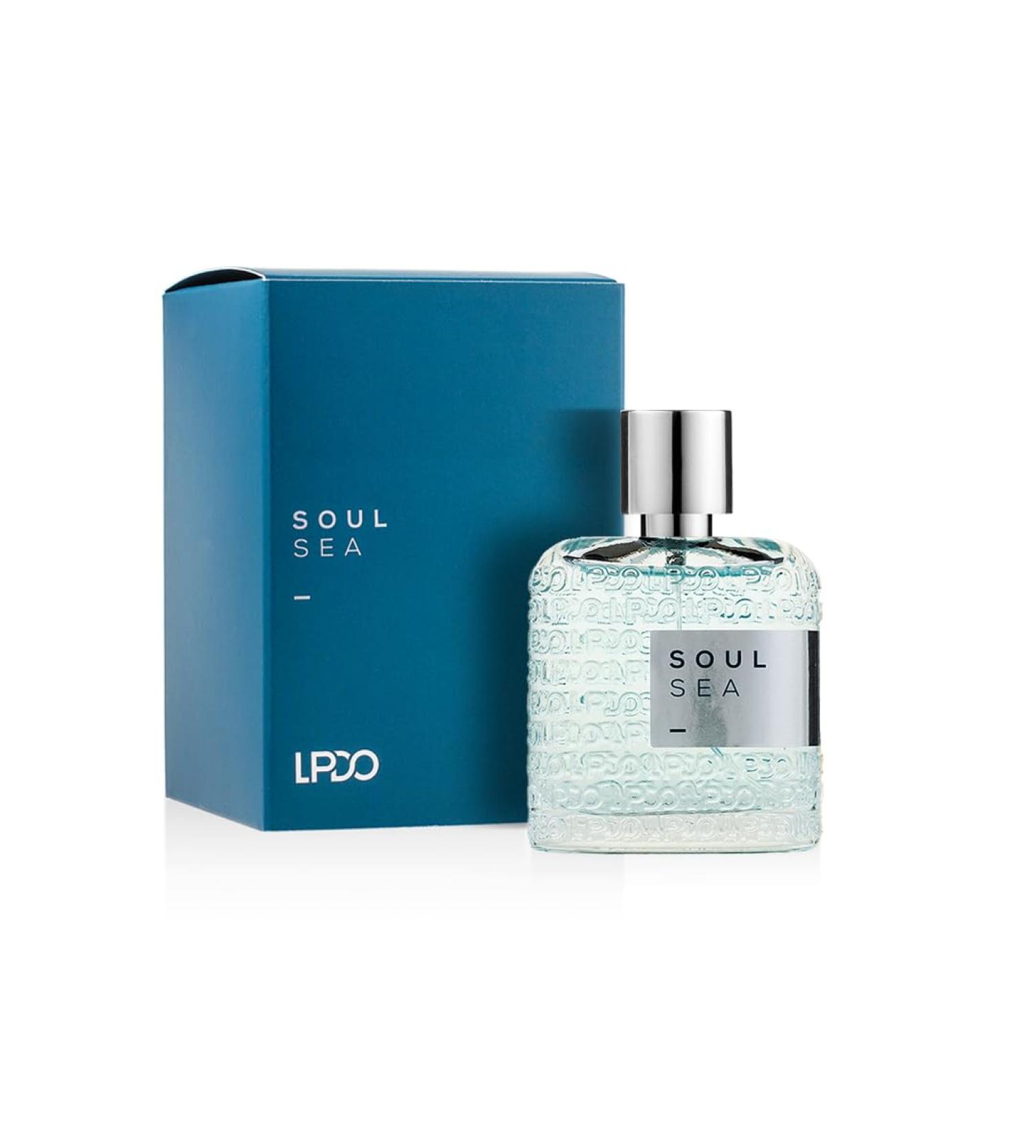 Soul Sea EDP Unisex 100ml Perfume - Marine Fragrance with Sea Breeze Accord & Bergamot - Heart of Seaweed White Flowers & Pepper - Base Notes of Amber Cedar and Marine Wood - Made in Italy 3.4 Fl Oz (Pack of 1) Soul Sea
