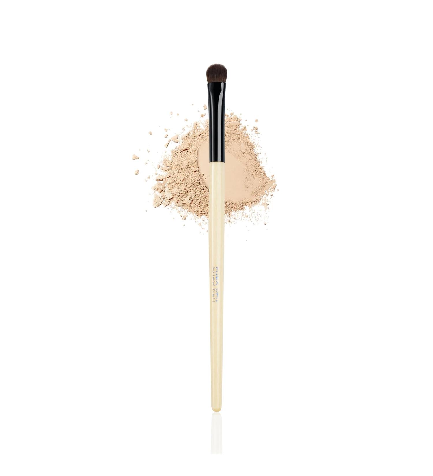 Natural Pony Hair Eyeshadow Brush by ENZO KEN Medium Smudge Eye Shadow Brush Shader Eye Shadow Brush Eye Smudge Brush Single Eyeshadow Brush Eye Makeup Brushes Natural Hair Makeup Brush.(E803M)