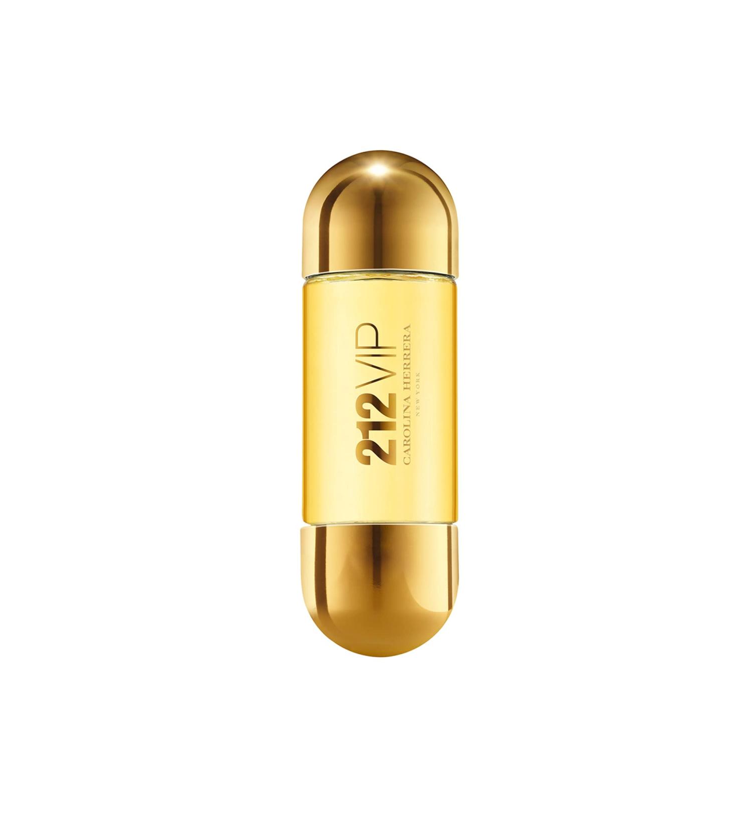 Carolina Herrera 212 Vip Fragrance For Women - Notes Of Passion Fruit Intoxicating Rum And Benzoin - Seductive And Magnetic - Sweet Yet Woody Combination - Suitable For Night Use - Edp Spray - 1 Oz 1 Fl Oz (Pack of 1) - Buy Online on GoSupps.com
