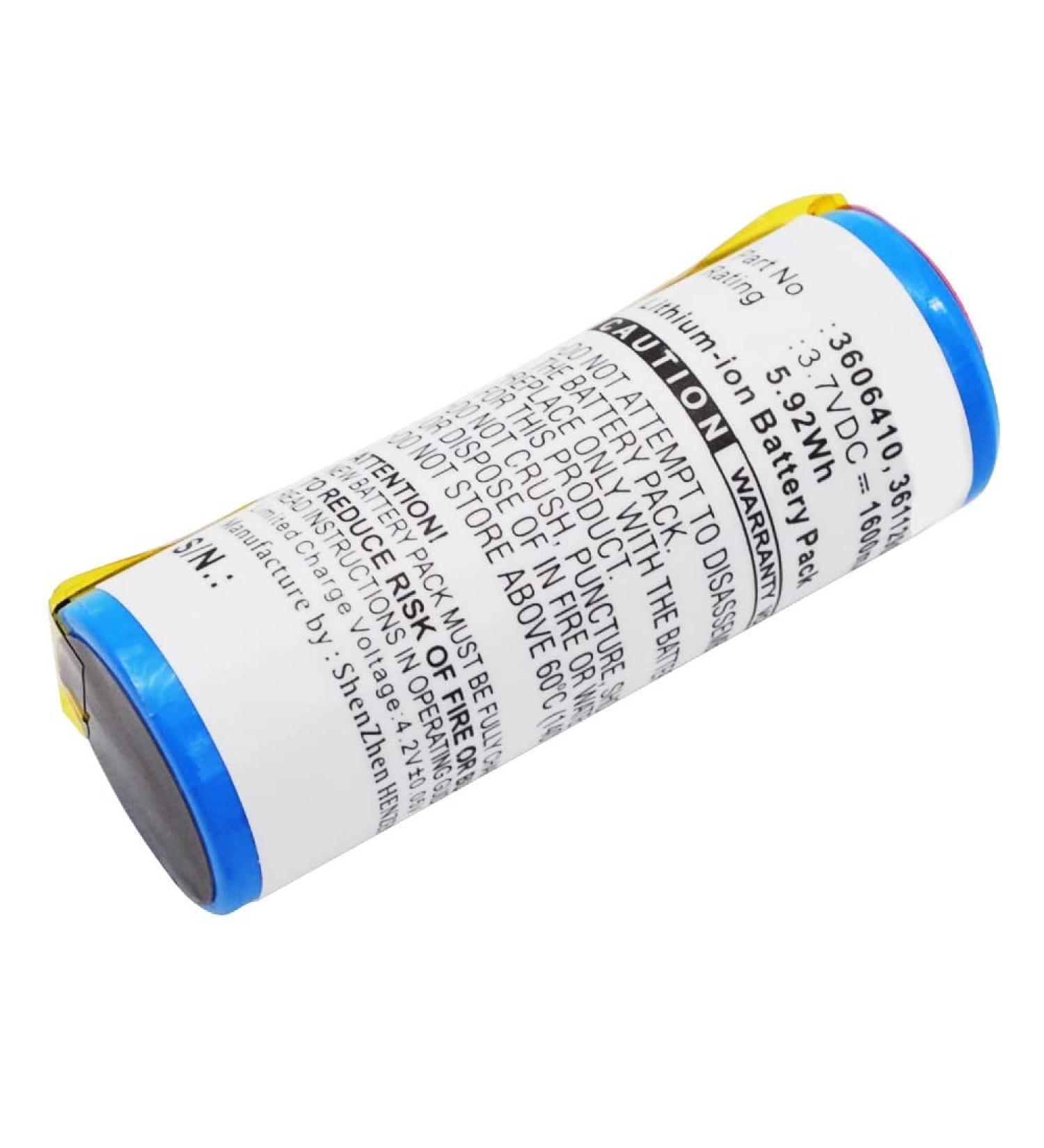 Synergy Digital Shaver Battery for Braun 790CC - High Capacity Li-Ion 3.7V 1600 mAh Replacement - Buy Online on GoSupps.com