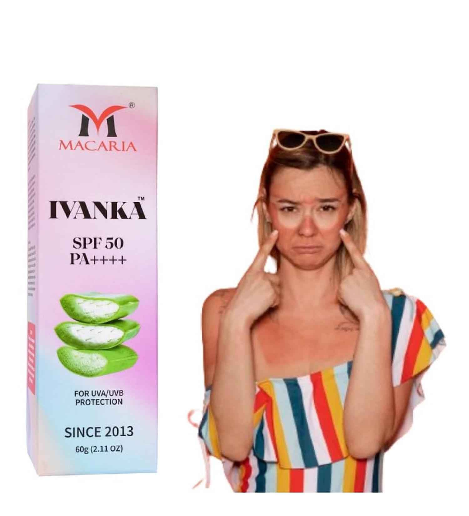 Macaria Cosmetics Ivanka SPF 50 Cream for men - Buy Online on GoSupps.com