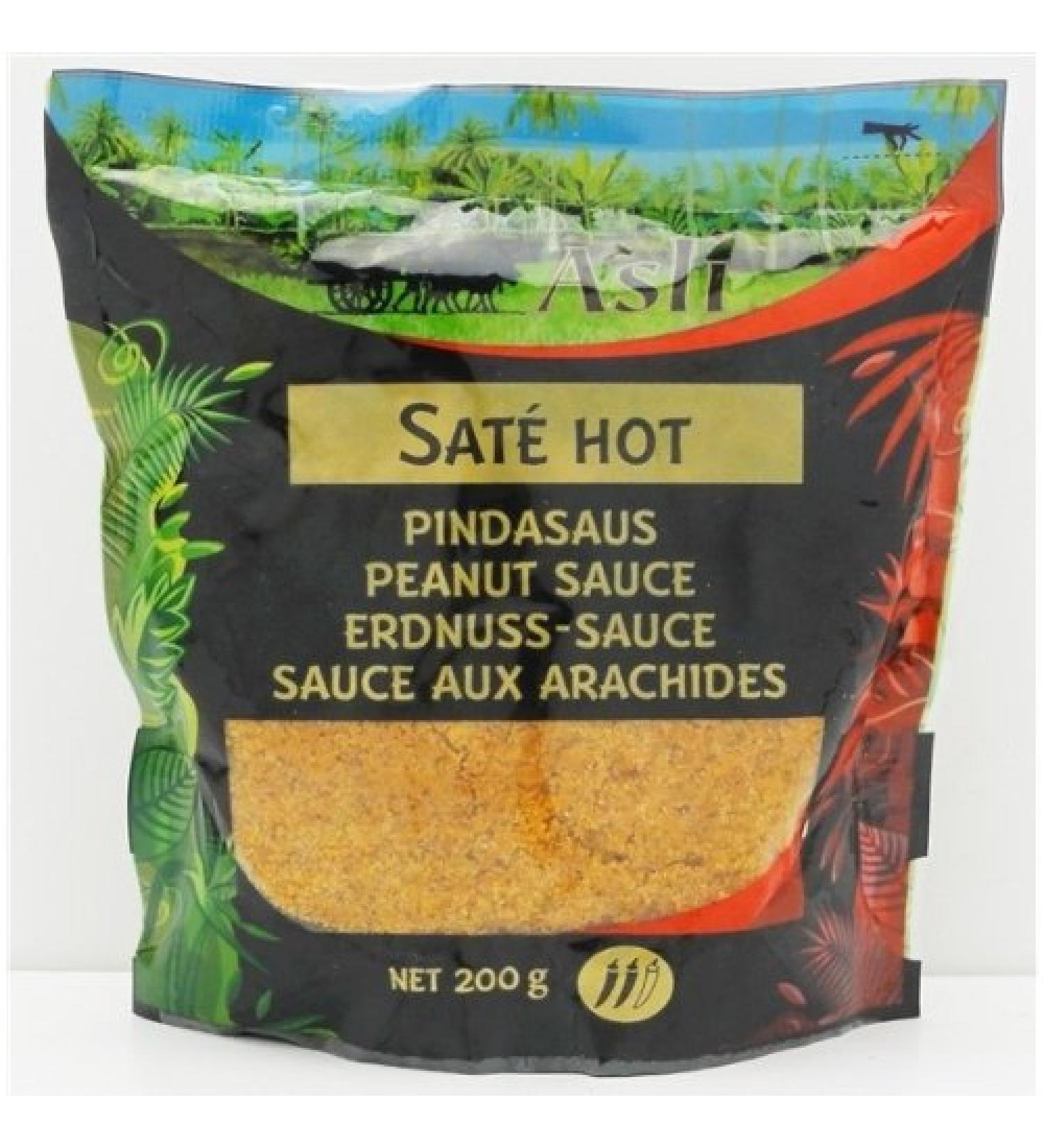 Asli Original Hot Satay Boemboe Peanut Sauce Satay 200 g