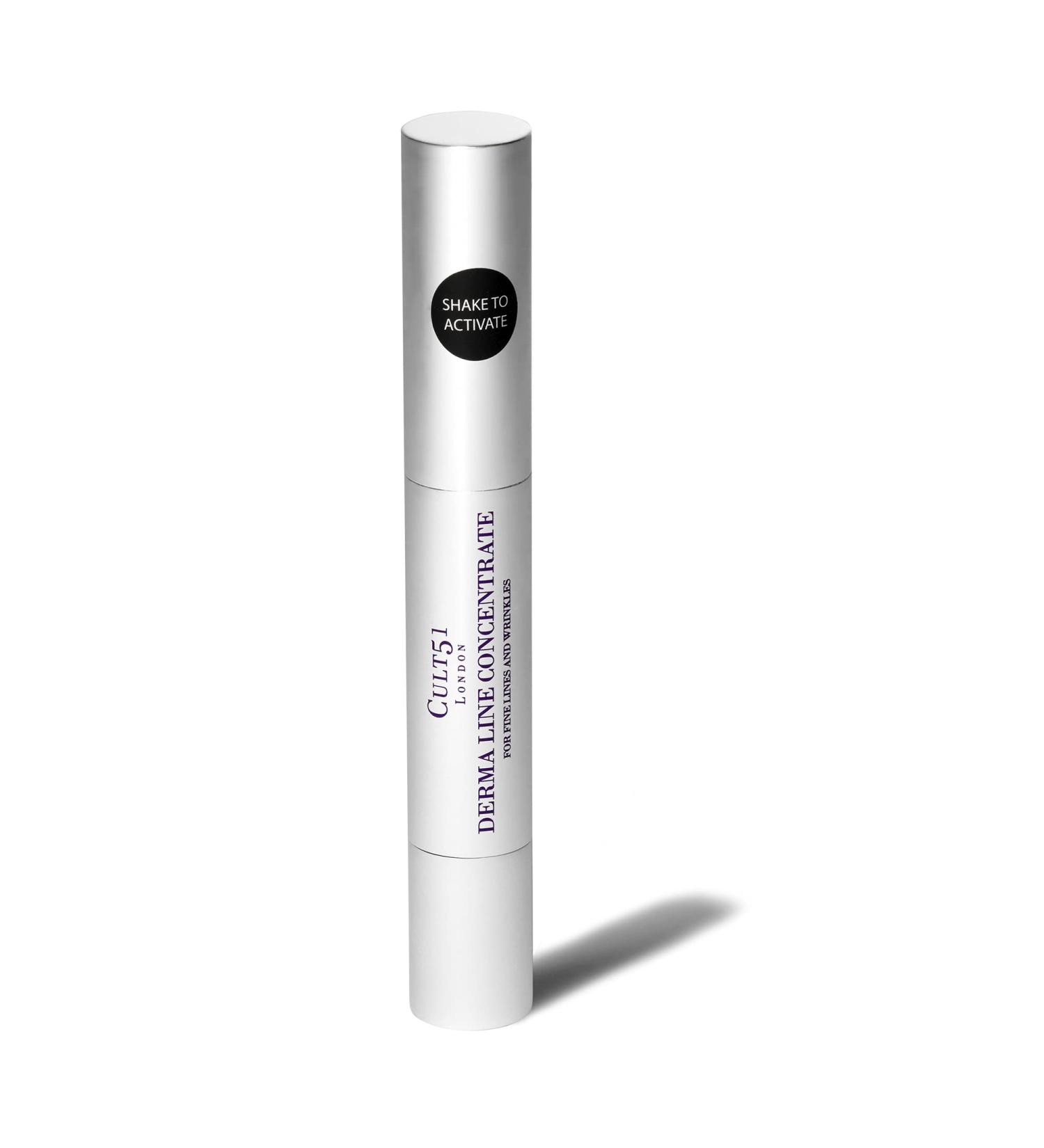 Derma Line Concentrate - Helps Reduce Fine Lines And Wrinkles Quickly - A Long Lasting Entirely Vegan Product That Possesses Staying Power Up To 36 Hours - Deeply Hydrate Your Skin - 0.14 Oz