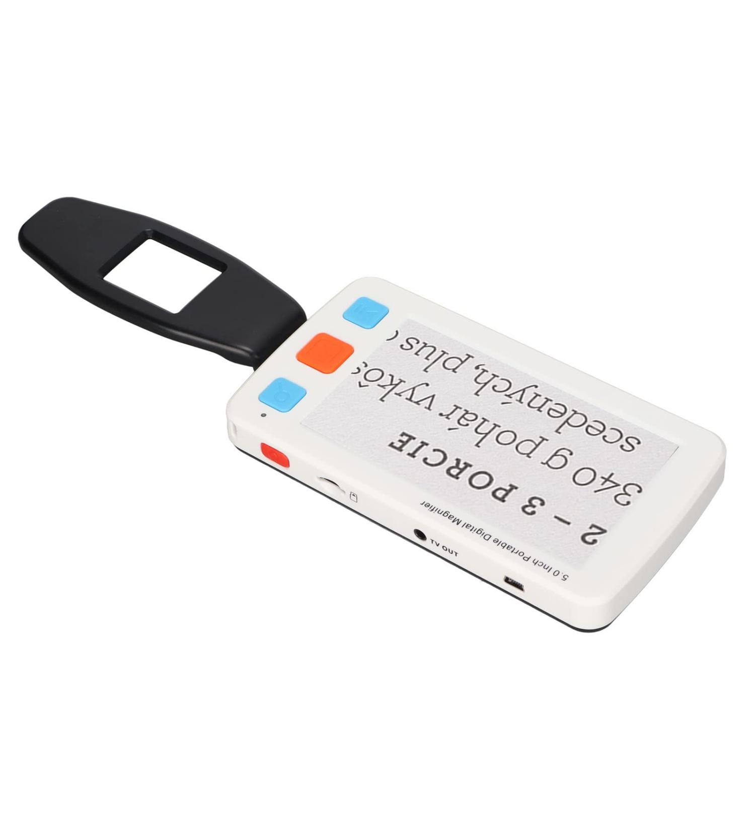 Portable Digital Magnifying Glass - 5.0 Inch LCD Screen for Visually Impaired & Seniors | International Shipping - Buy Online on GoSupps.com
