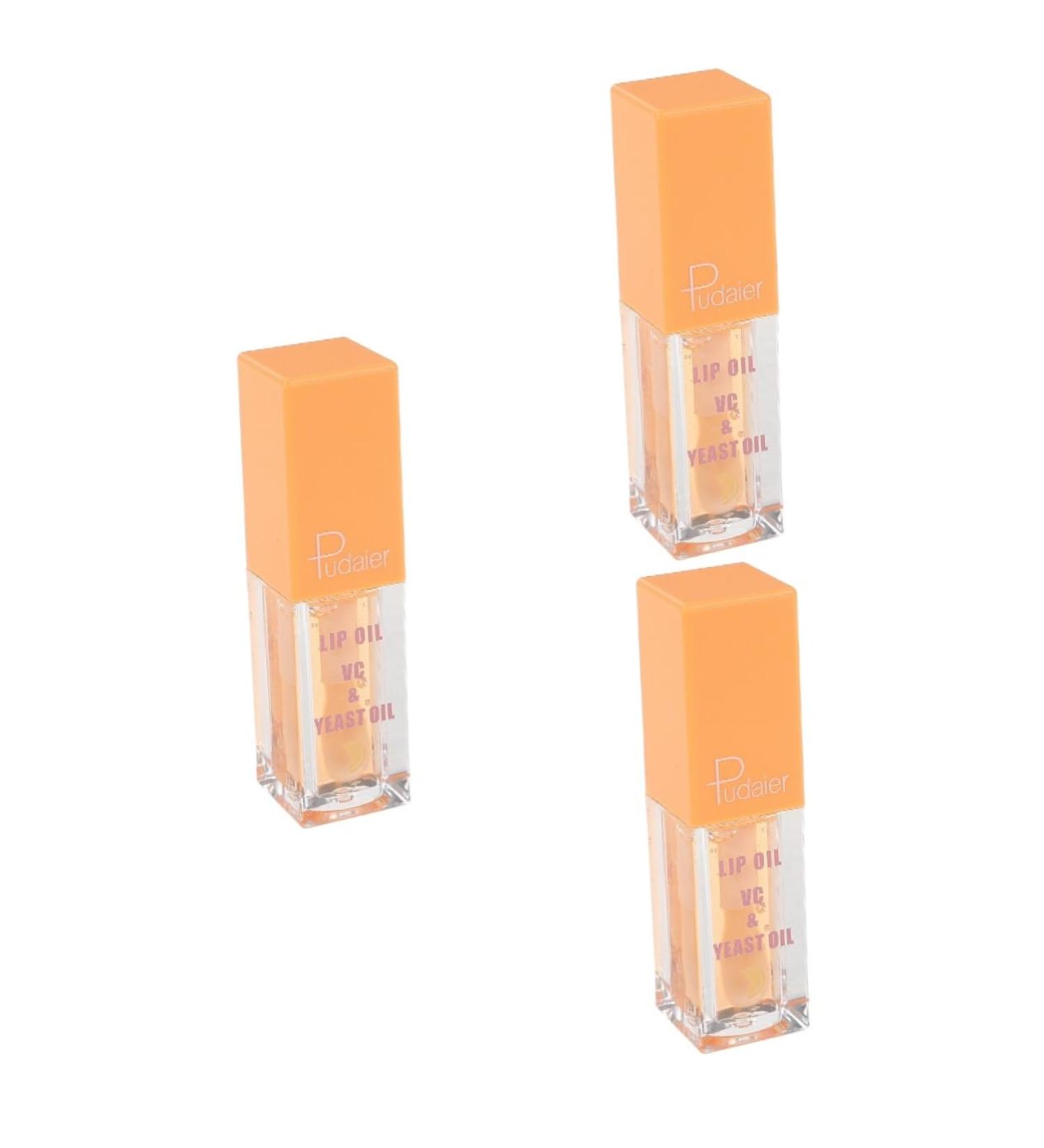 Balacoo 3pcs Fruity Lip Gloss Set - Tinted Korean Lip Oil & Hydrating Lip Balm for Women | Plumping Moisturizing Lip Tint - Buy Online on GoSupps.com