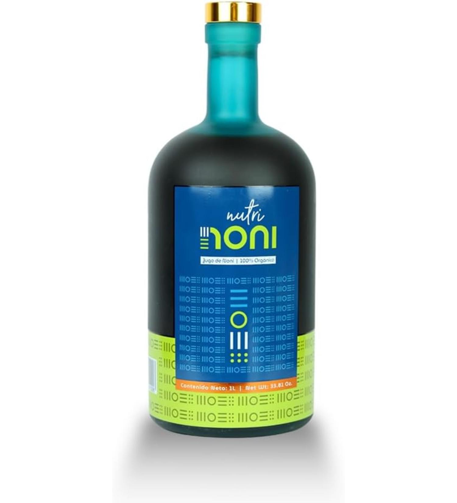 Nutri Noni 00% Pure USDA Organic Juice from Costa Rica Original Flavor No Added Fruit - 33.8 Fl Oz - Buy Online on GoSupps.com
