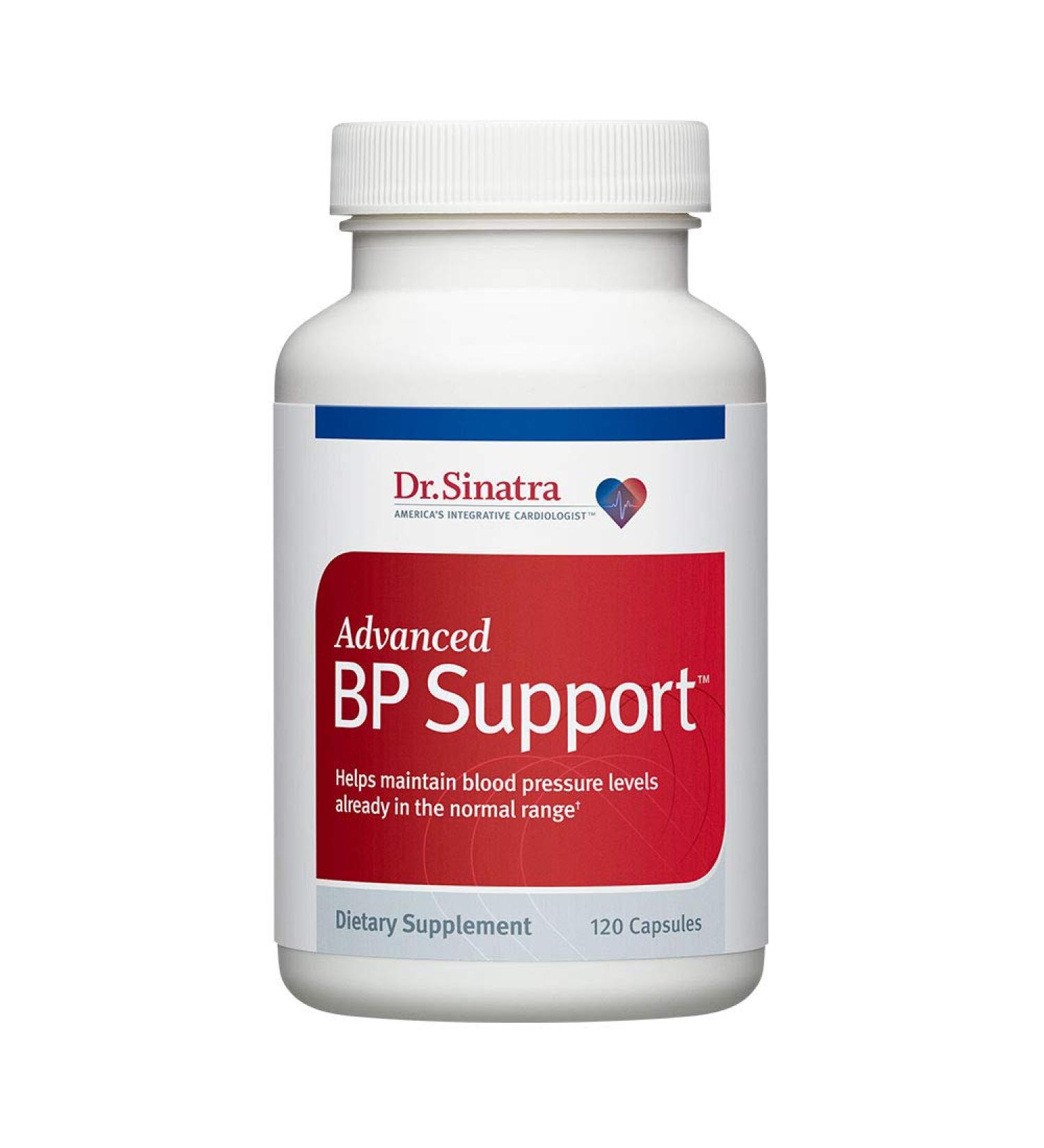 Dr. Sinatra Advanced BP Support - 120 Capsules for Healthy Blood Pressure - Buy Online on GoSupps.com