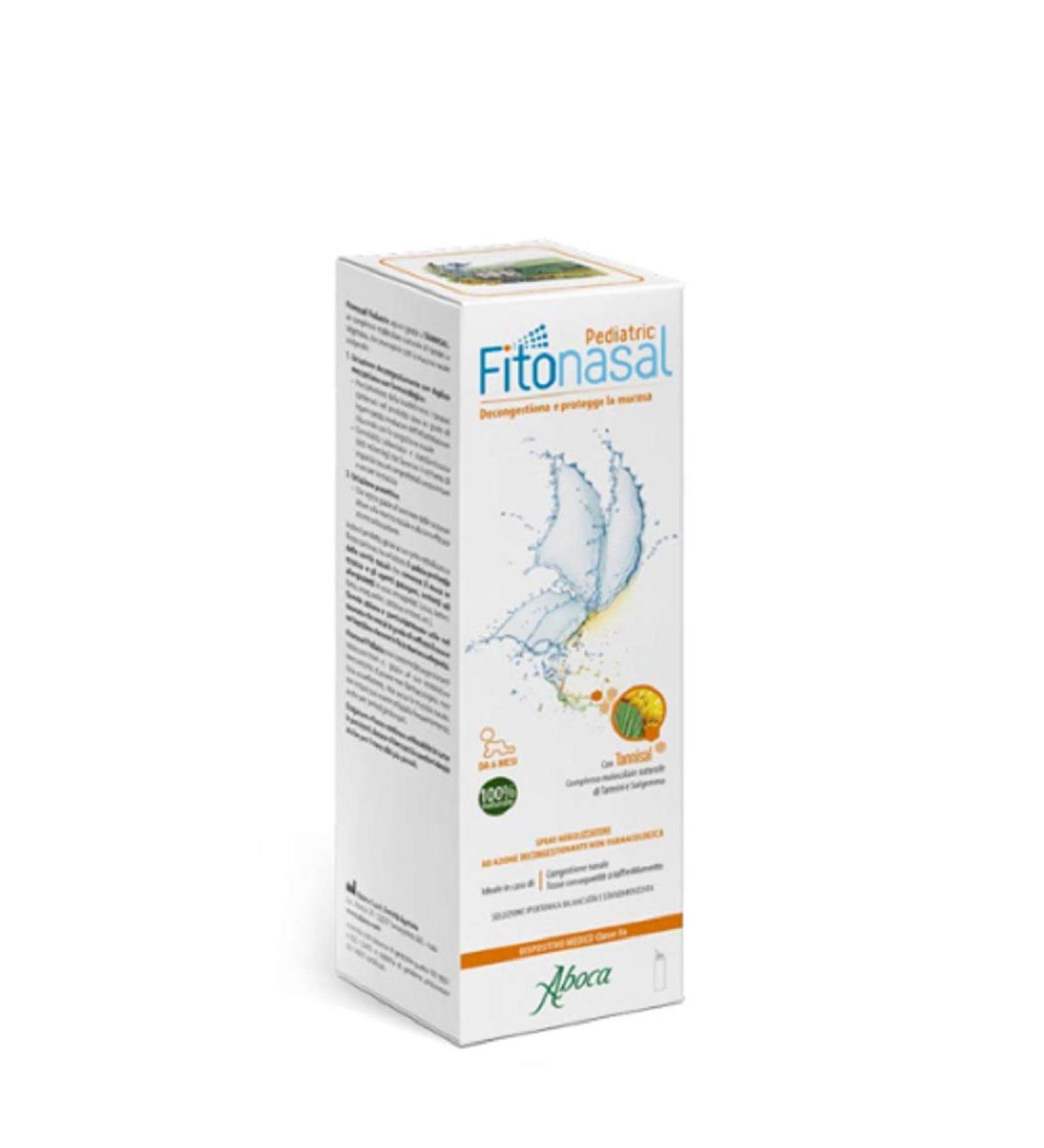 Aboca - Fitonasal Ped.Nebul.Spr.125 ml 1 pack Effective - of course - daily well -being - set with lip balm 125 ml (1 Pack)