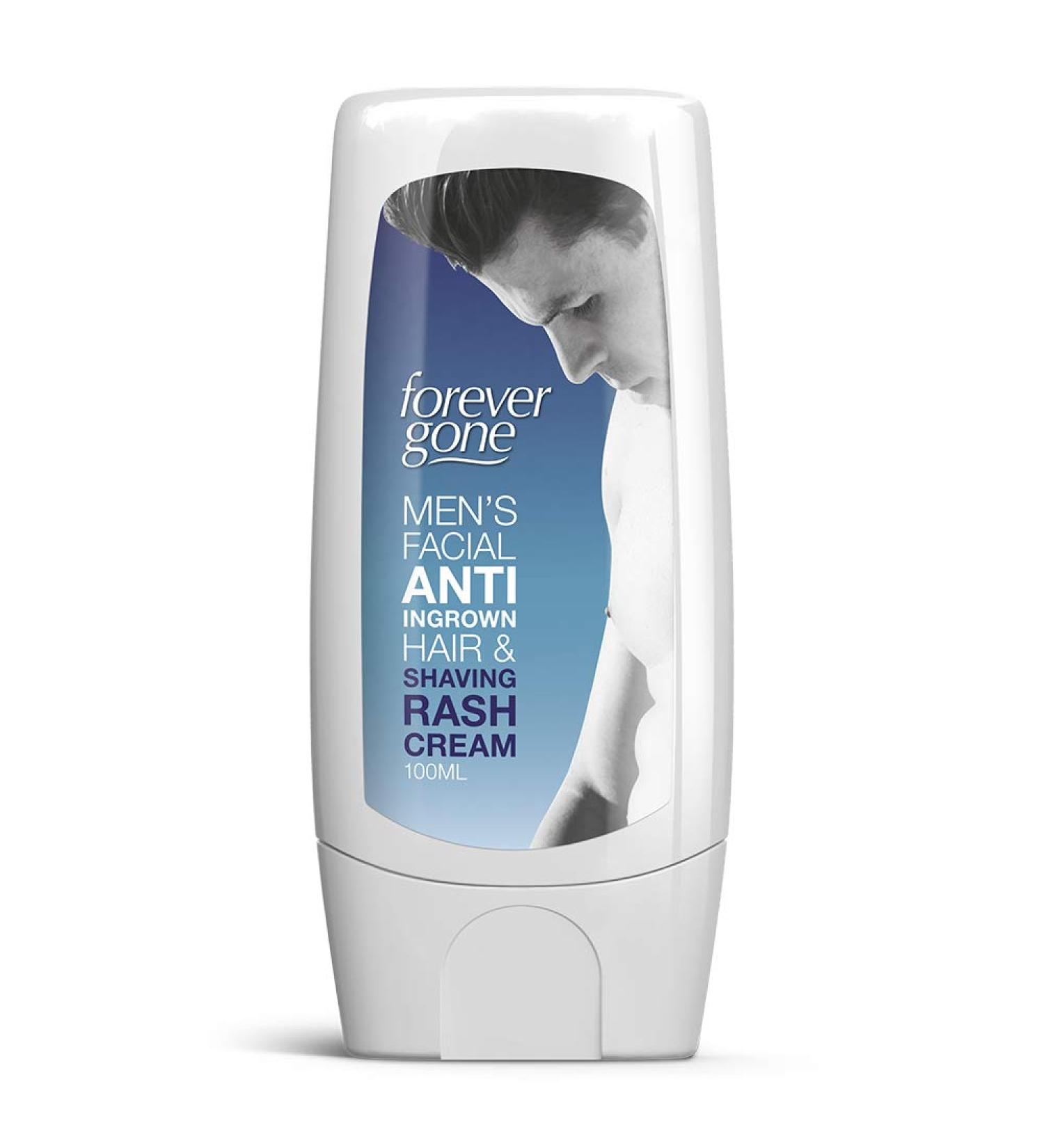 Forever Gone Men's Facial Cream & Shaving Foam - Anti-Ingrown Hairs | International Shipping Available - Buy Online on GoSupps.com