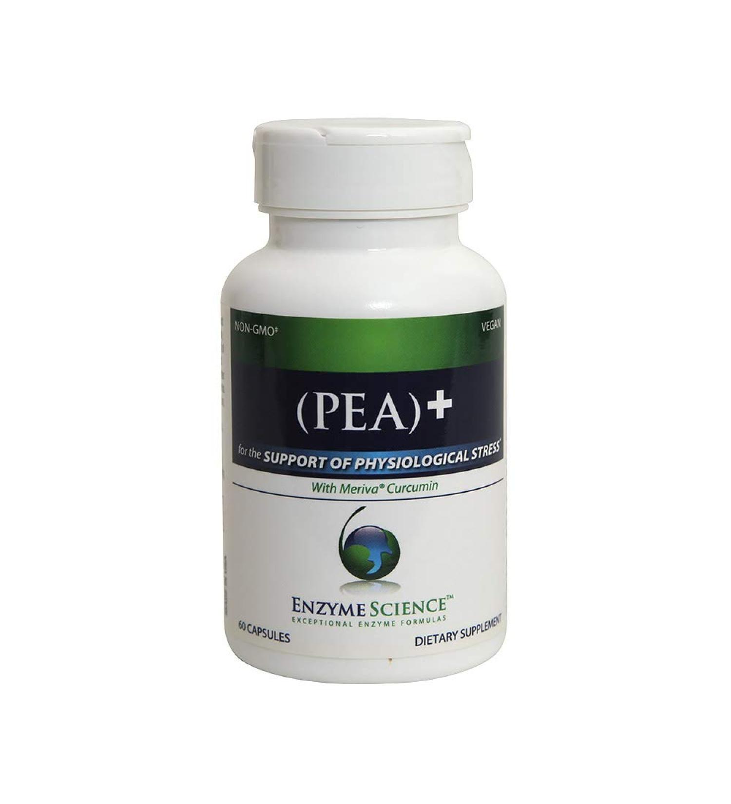 Enzyme Science Pea+ 60 Capsules | All-Natural Meriva Curcumin Supplement for Physiological Support - Nervous, Immune & Muscular Systems - Buy Online on GoSupps.com