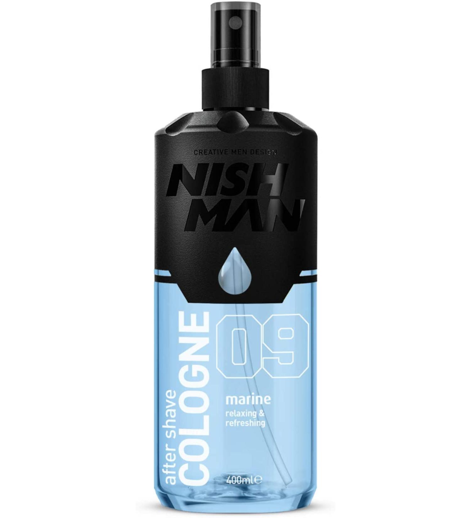 nishman After Shave Series (400ml 09 Marine) 14.11 Ounce (Pack of 1) 09 Marine - Buy Online on GoSupps.com