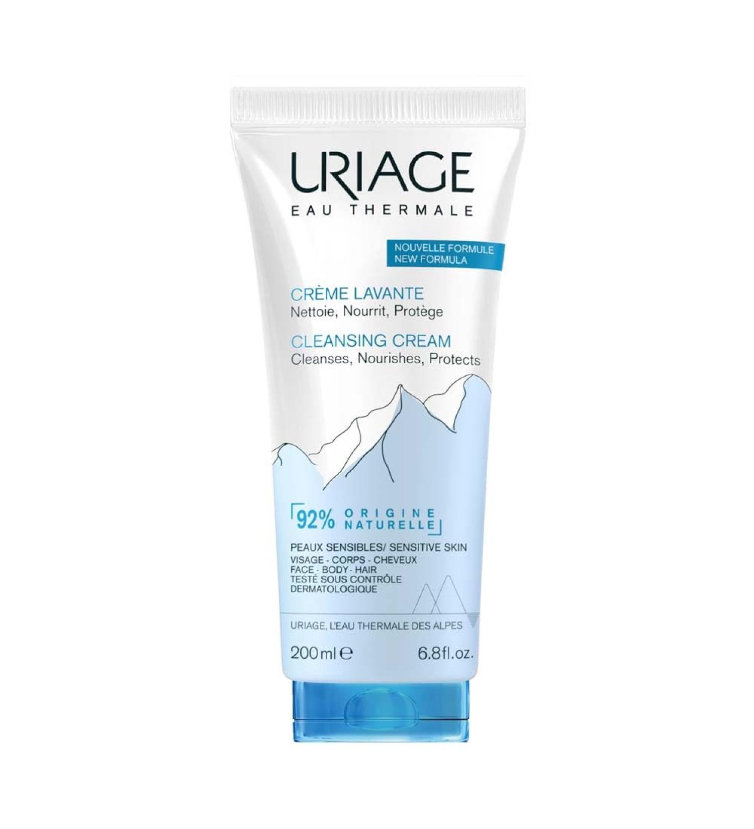 Uriage - Sensitive Skin Cleansing Cream 200ml Uriage - Buy Online on GoSupps.com