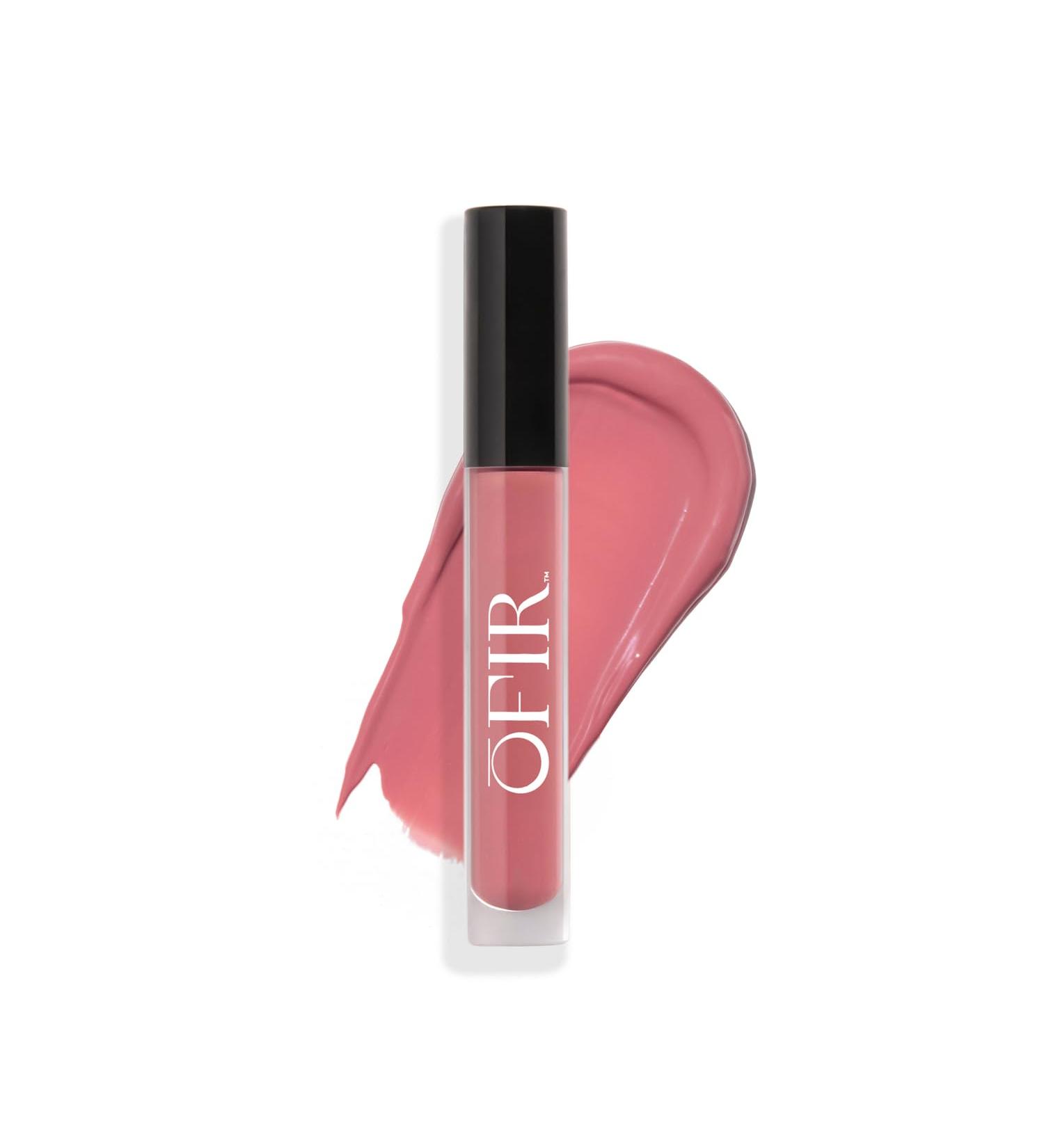 OFIR Hue Hydrator Sheer Lip Jelly | Luminous Gloss Shine Formula With Apricot Oil Coconut Oil Vitamin E for Subtle Color | Vegan Cruelty Free Hydrating lip Balm | Poppy - Dusty Rose 0.135 Fl oz - Buy Online on GoSupps.com