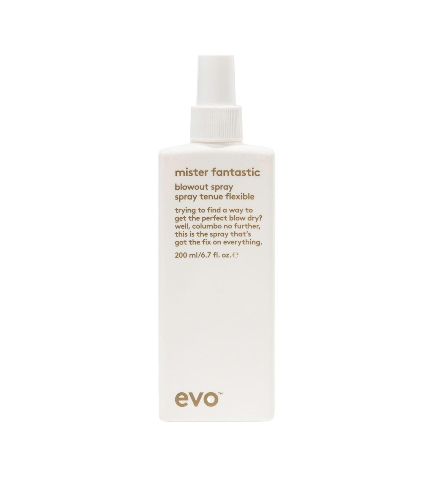 EVO Mister Fantastic Blowout Spray - Improves Style Builds Body & Reduces Blow-Drying Time - Heat Protection Styling Spray 6.8 Fl Oz (Pack of 1) - Buy Online on GoSupps.com