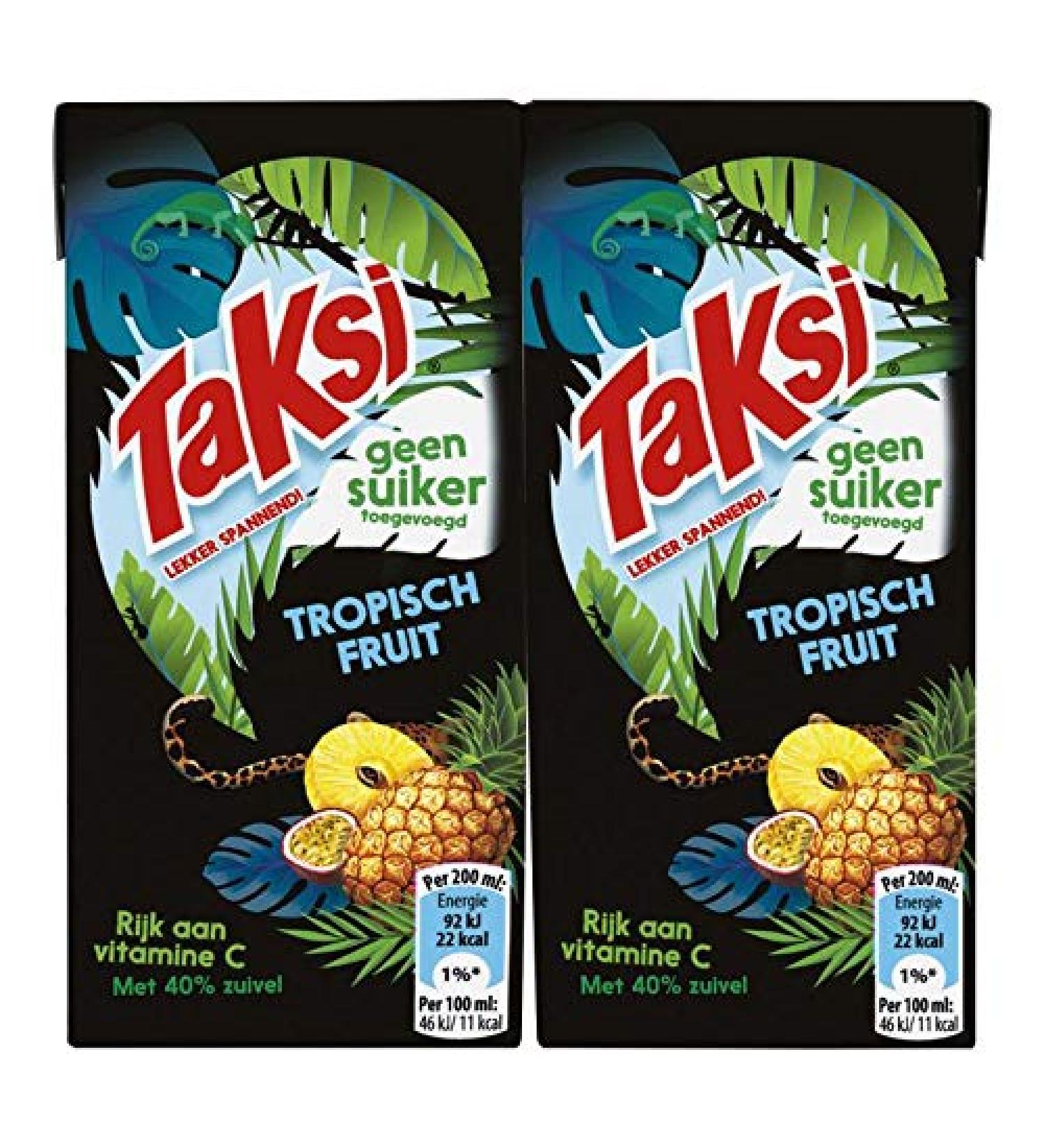 Taksi Taksi Tropical Fruit No Added Sugar 10 x 200ml
