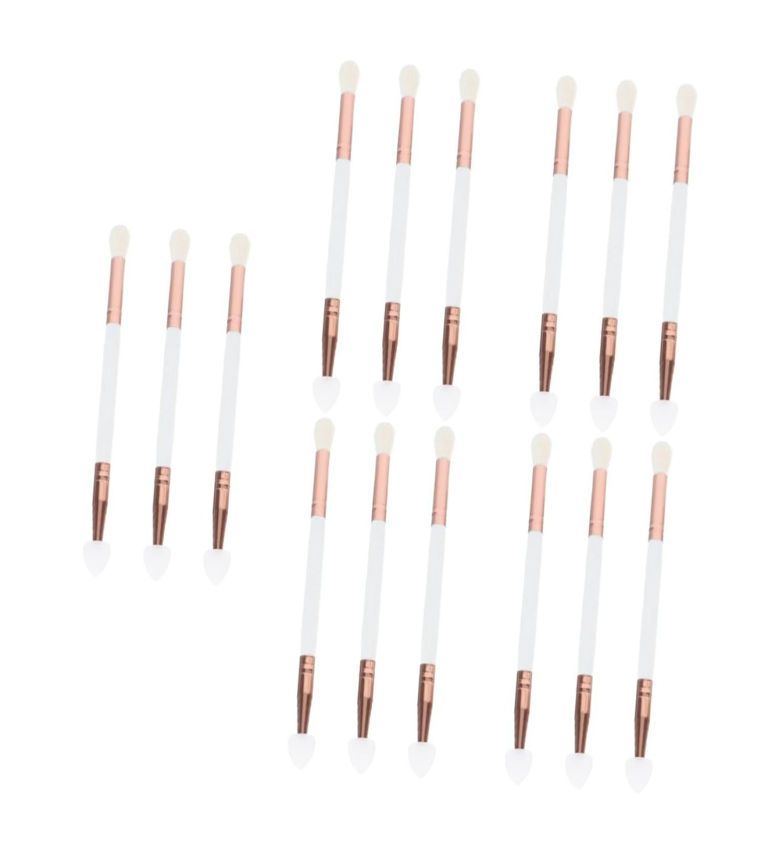 Baluue 15 Pcs Eye Shadow Brush Eyeshadow Brush Sticks Dual- Headed Eyeshadow Brush Eye Primer - Buy Online on GoSupps.com