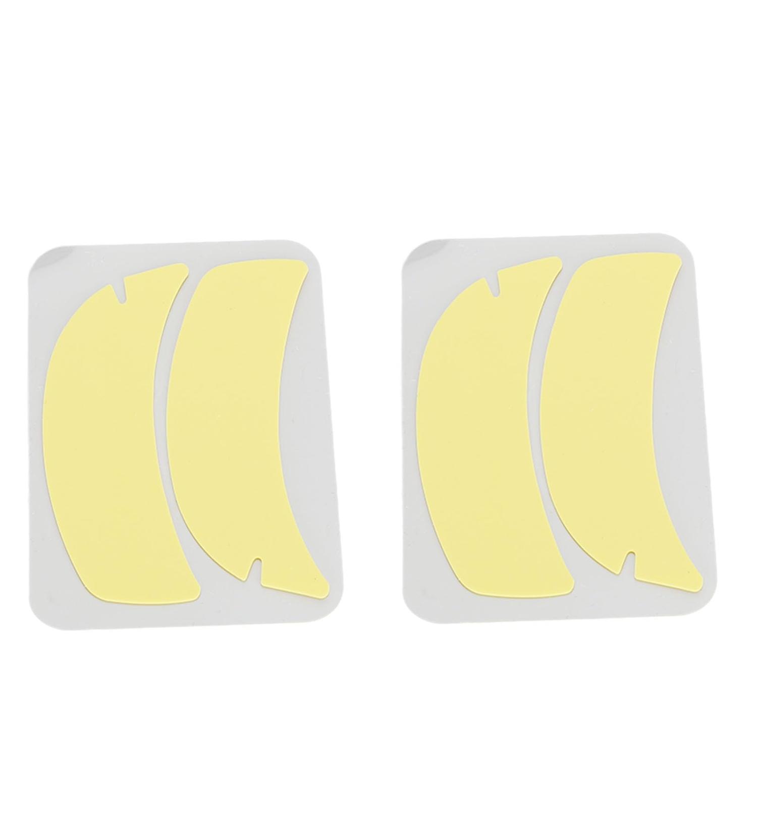 Buy 2 Pair Silicone Lash Pads - Reusable U-Shape Eyelash Perming Curlers for Beauty | International Shipping - Buy Online on GoSupps.com