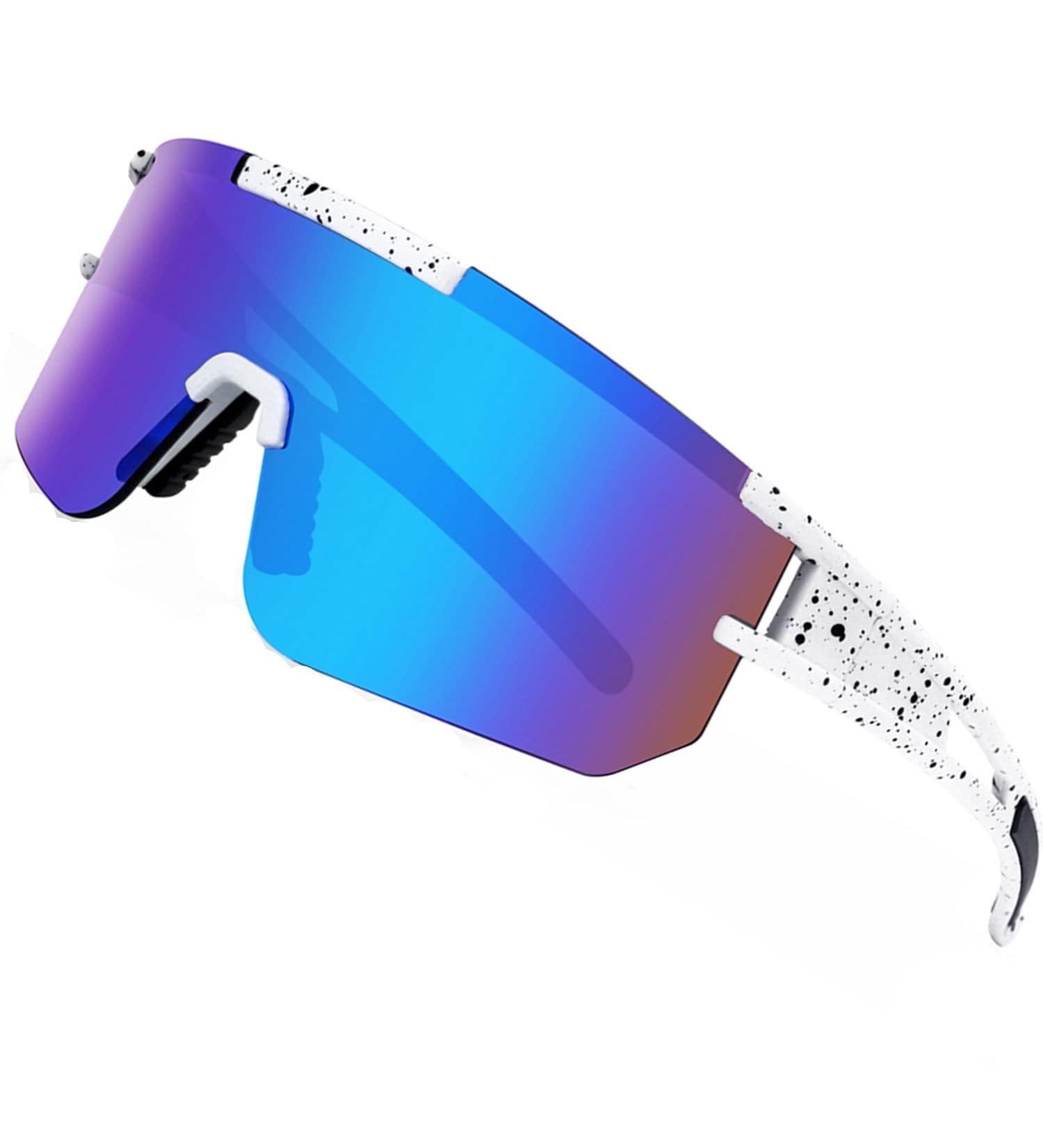TOTOSALL Polarized Cycling Sunglasses | Anti-UV Vipers Style for Men & Women | Ideal for Running, Golf, Fishing | P2 - Buy Online on GoSupps.com