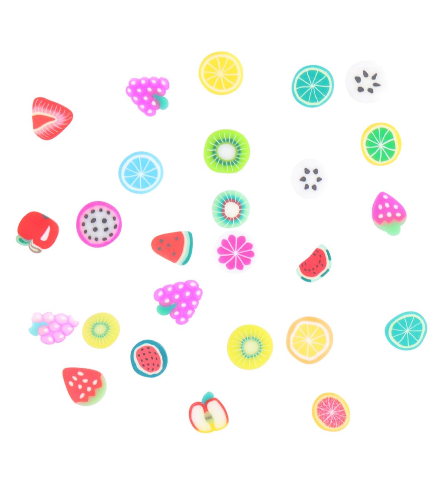 Healeved 5000pcs Fruit Slices Nail Slice Decorations Diy Craft Slices Slice Nail Decoration Nail Decor Slices Nail Art Diy Slices 3d Polymer Slices Nail Decals Nails Gel Clay Manicure - Buy Online on GoSupps.com