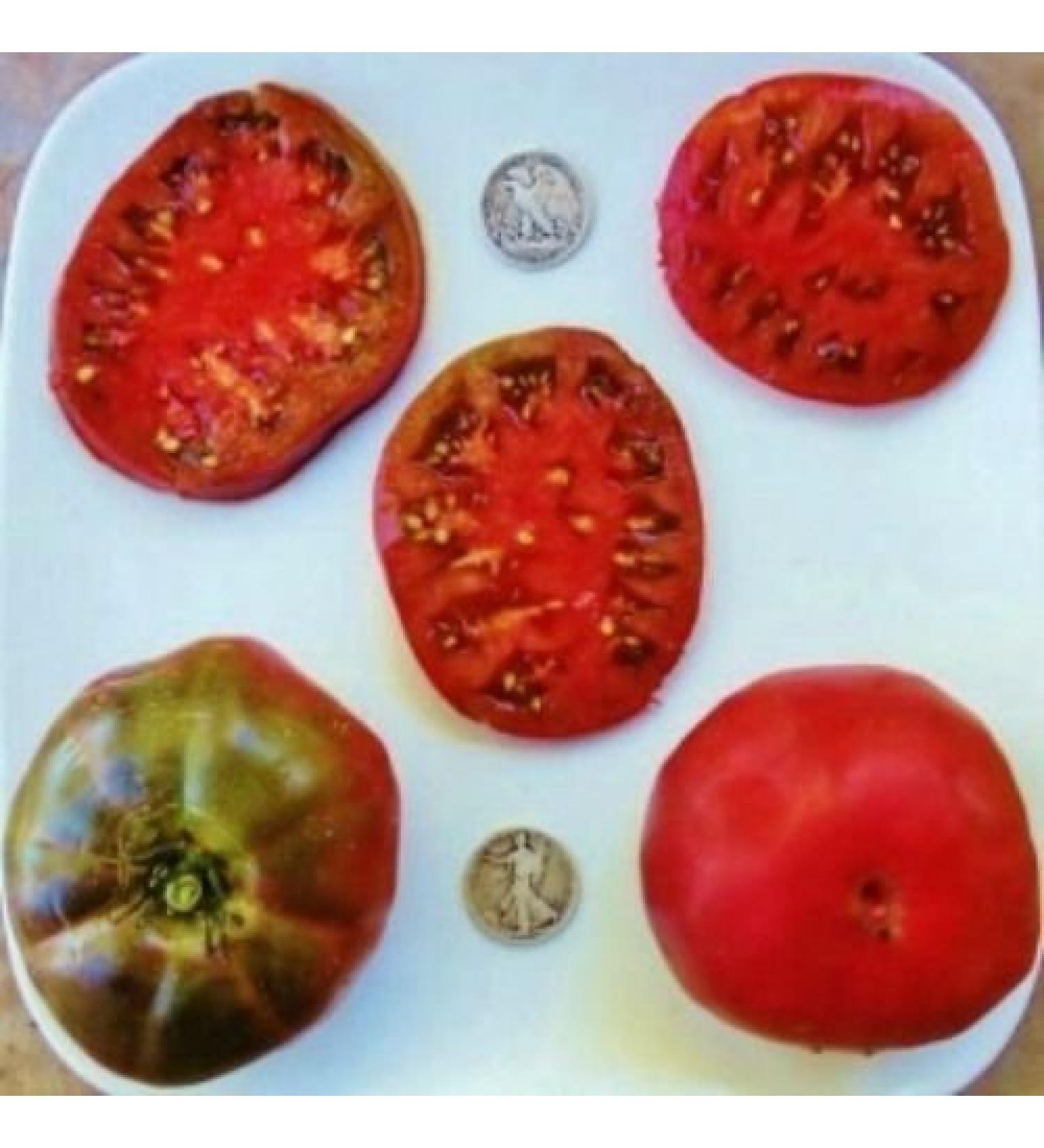 Cherokee Purple - Organic Heirloom Tomato Seeds - Best Purple - 40 Seeds