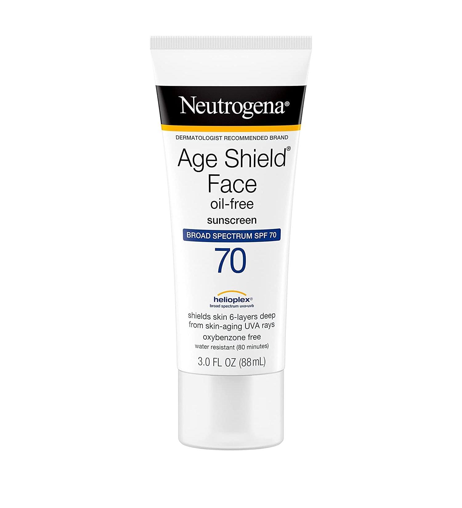 Foreskin Age Shield SPF 70 Face Oil-Free Sunscreen - 3 fl. oz | Buy Internationally - Buy Online on GoSupps.com