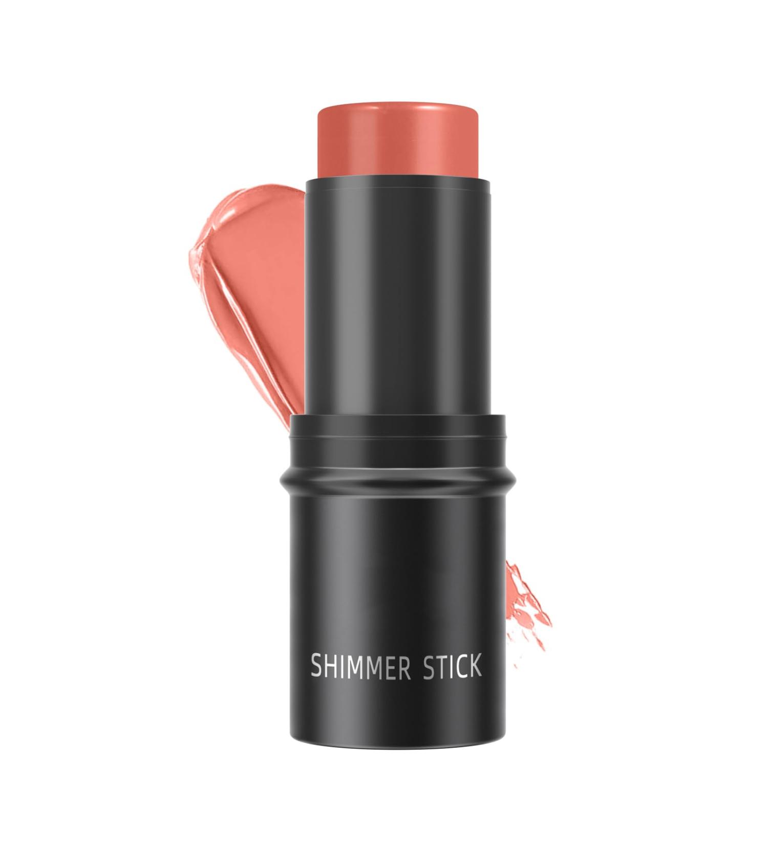 Matte Cream Blush Stick Highlighter | Waterproof & Long-lasting Face Makeup | Full Coverage Contour Stick for Cheeks, Lips & Eyeshadow | (04) 1.00 g - Pack of 1 - Buy Online on GoSupps.com