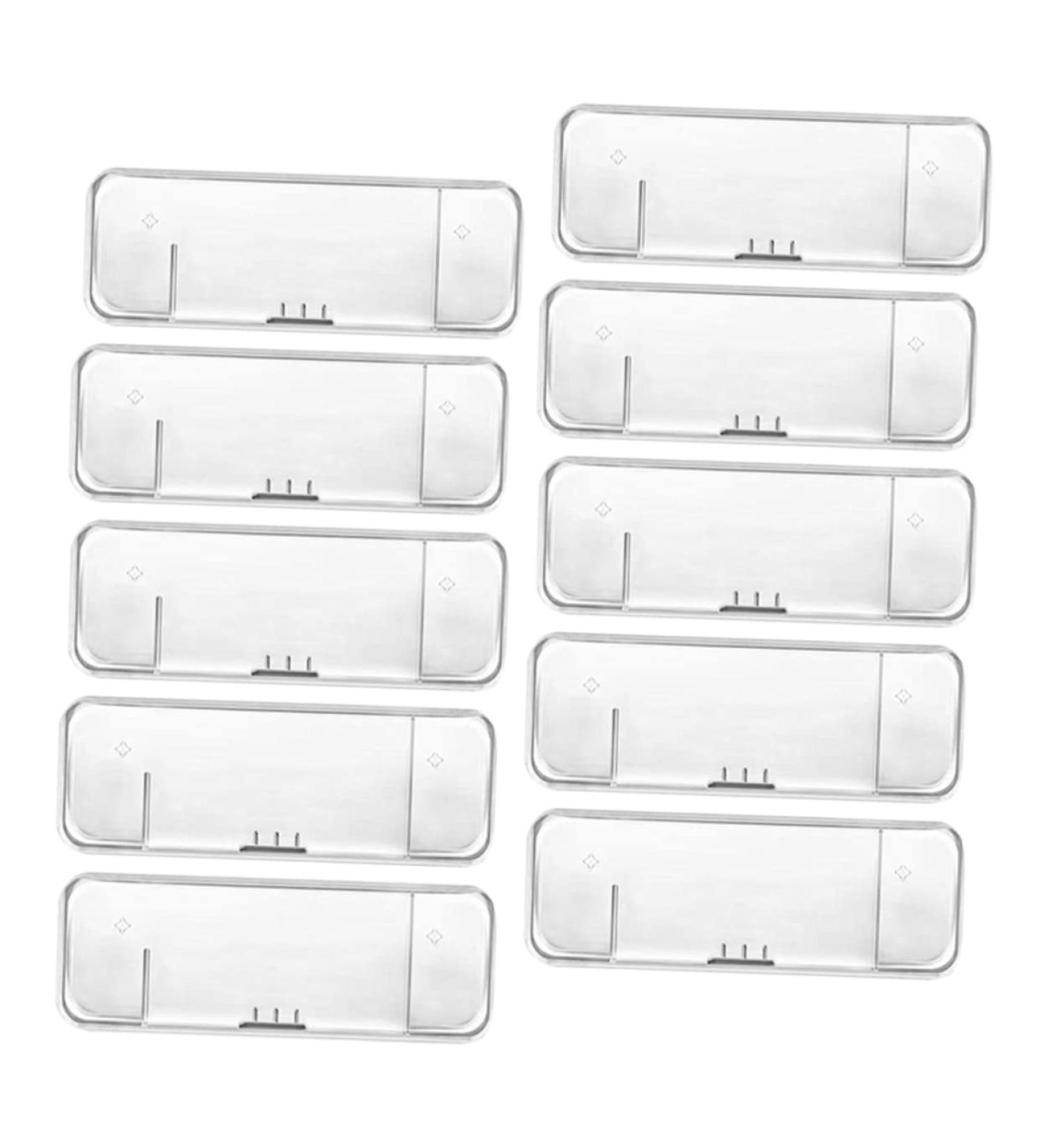 Angoily 10-Piece Travel Razor Case Set - Protective Box for Manual Razors - Perfect for Suitcase & Travel - Buy Online on GoSupps.com