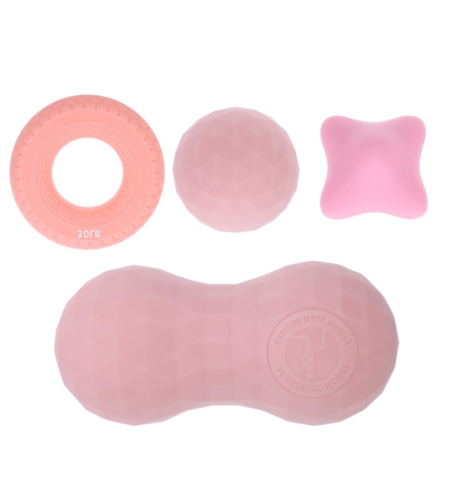 Healeved 4-Piece Fascia Massage Balls Set | Myofascial Trigger Point & Deep Tissue Relief for Heel Spurs & Muscle Recovery - Buy Online on GoSupps.com