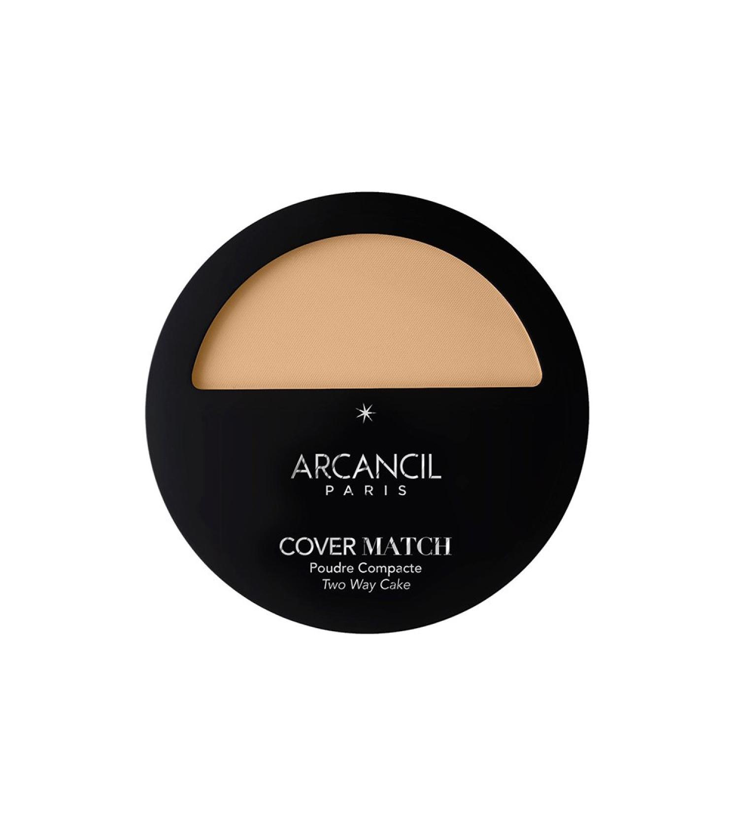 Arcancil Cover Match Two Way Cake 410 Beige Ivory Powder Vegan - Buy Online on GoSupps.com