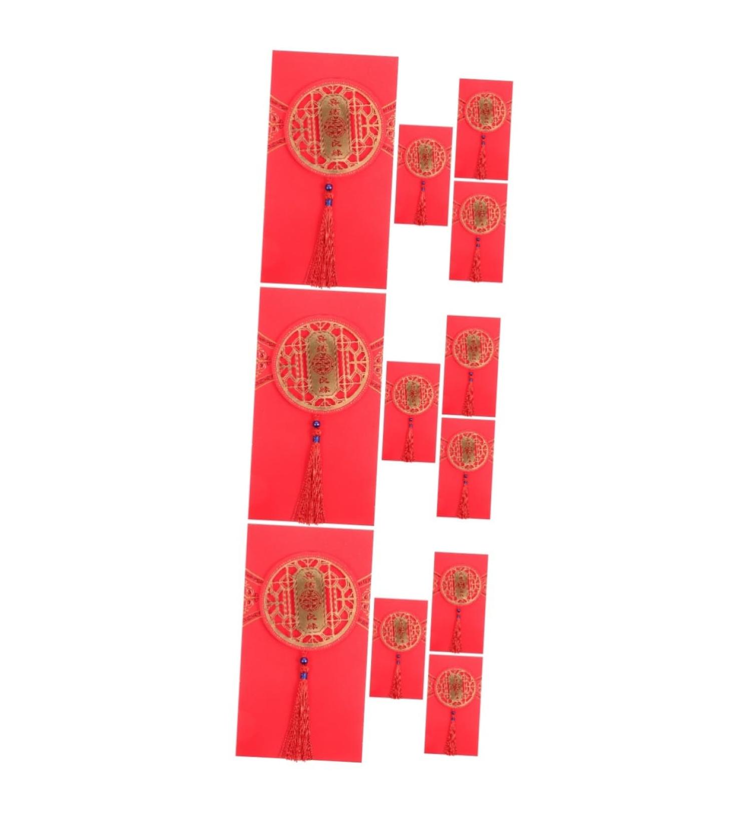 LALAFINA 12 Pcs Wedding Red Envelope Red Gifts Cash Envelopes Rabbit Red Envelopes 2023 Wedding Red Packet Red Money Bags Wedding Favors Chinese Money Envelopes Paper Bride Card Dedicated - Buy Online on GoSupps.com
