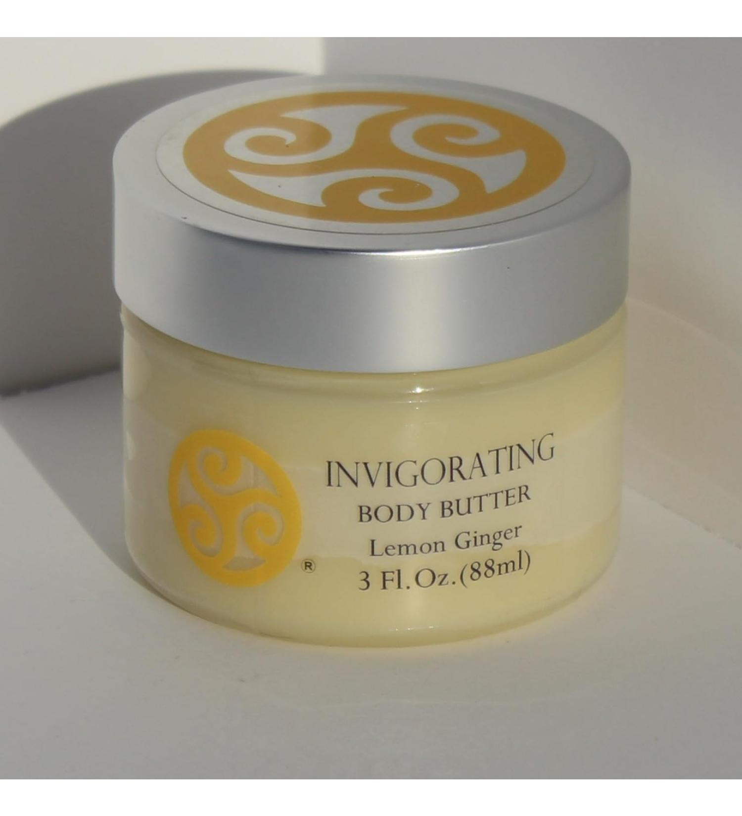 Trillium Body Butter - Natural Lemon Ginger - 3 Ounce
