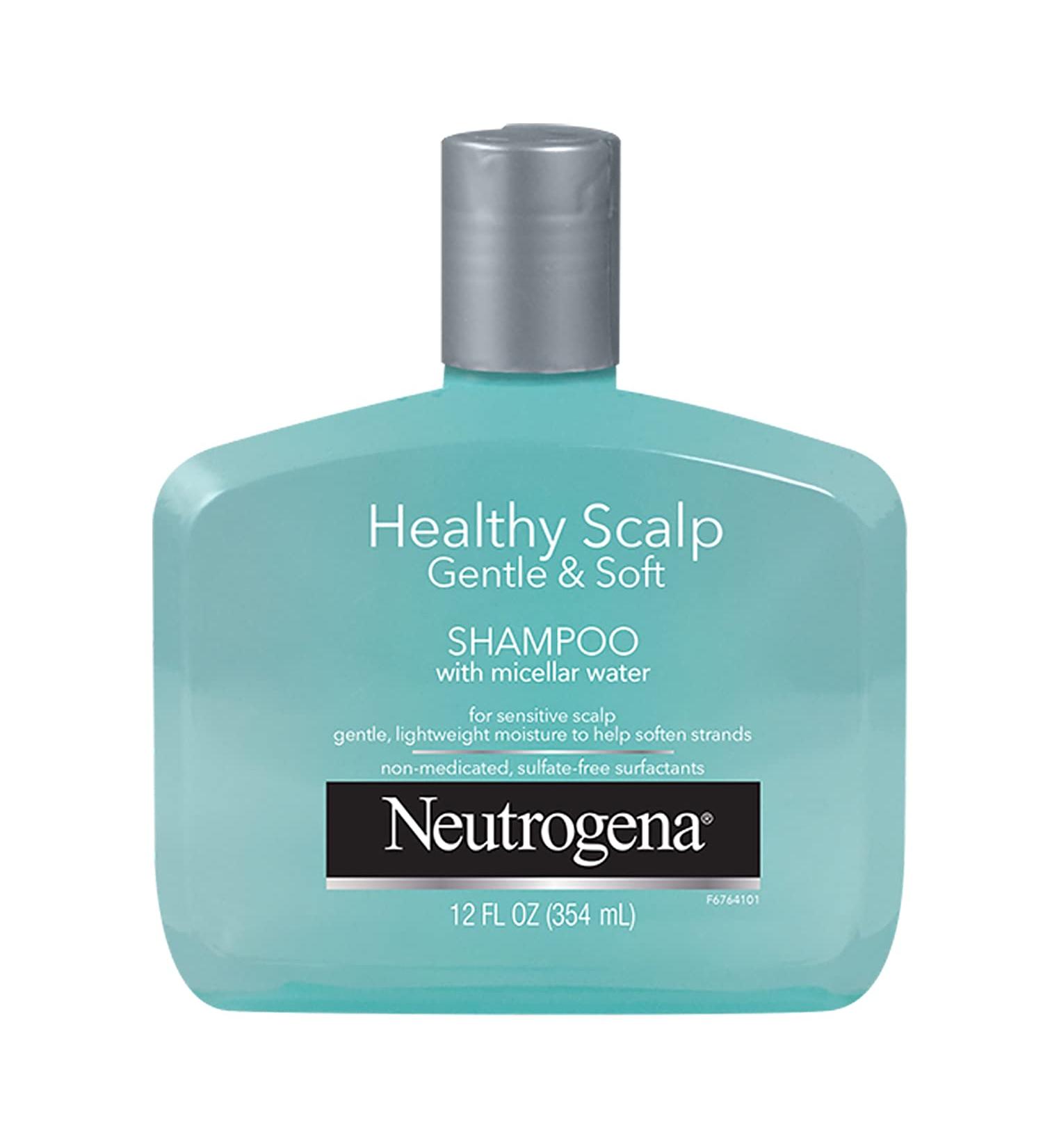 Neutrogena Gentle & Soft Healthy Scalp Shampoo - Sensitive Scalp, Lightweight Moisture, pH-Balanced, Color-Safe - 12oz - Buy Online on GoSupps.com