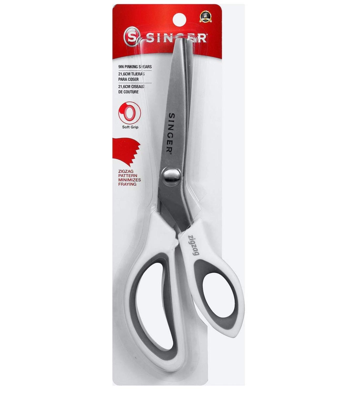 SINGER 9 Pinking Shears - Zig Zag Scissors for Fabric - Buy Online on GoSupps.com