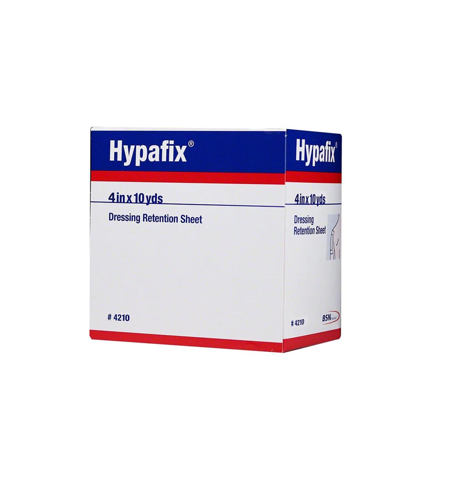 Hypafix Dressing Retention Tape - 4 x 10 yards - 6 Boxes