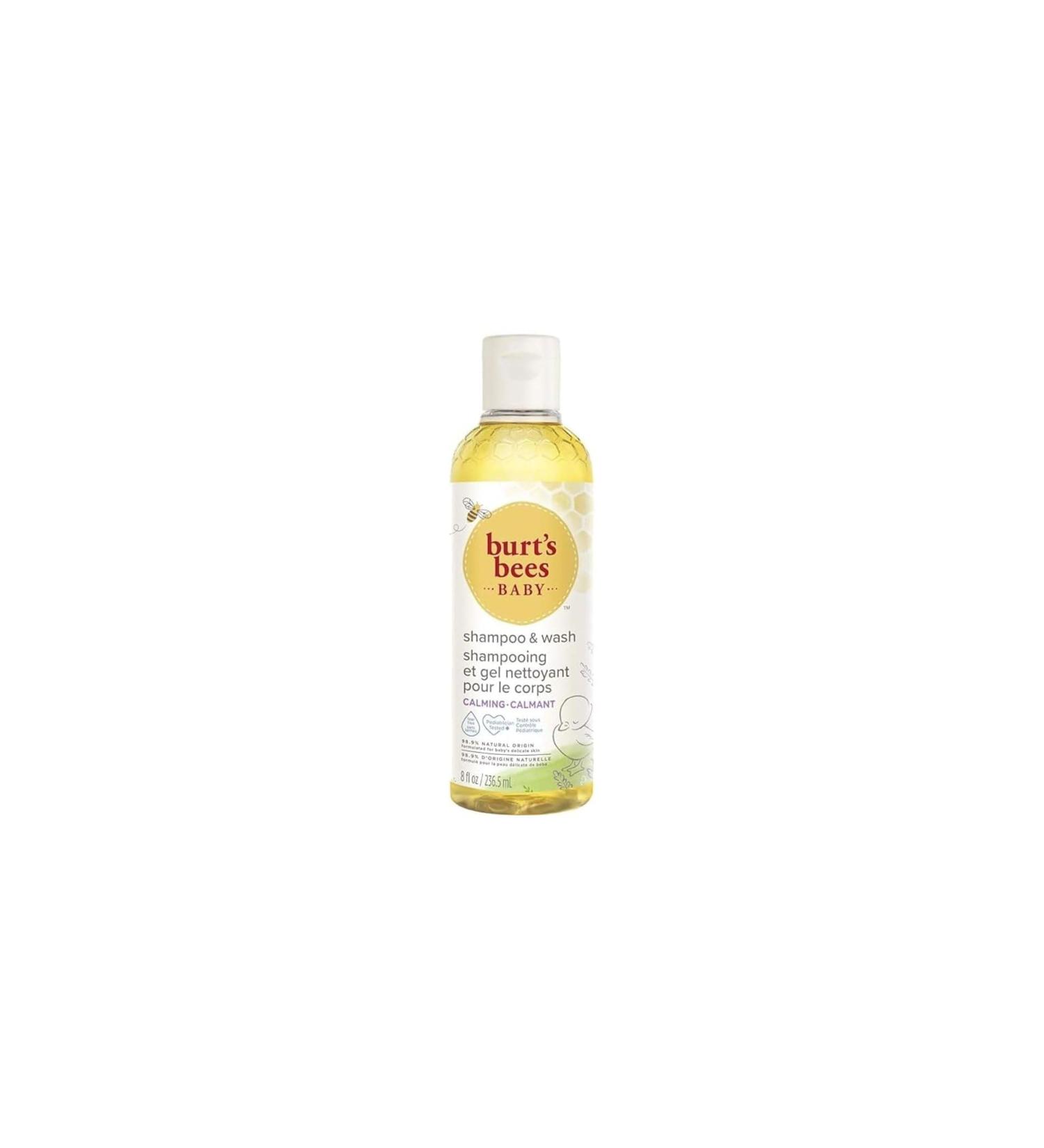 Burt's Bees Baby Calming Shampoo & Body Wash - Tear-Free, Paediatrician-Tested - 236.5 ml - Pack of 1 - Buy Online on GoSupps.com