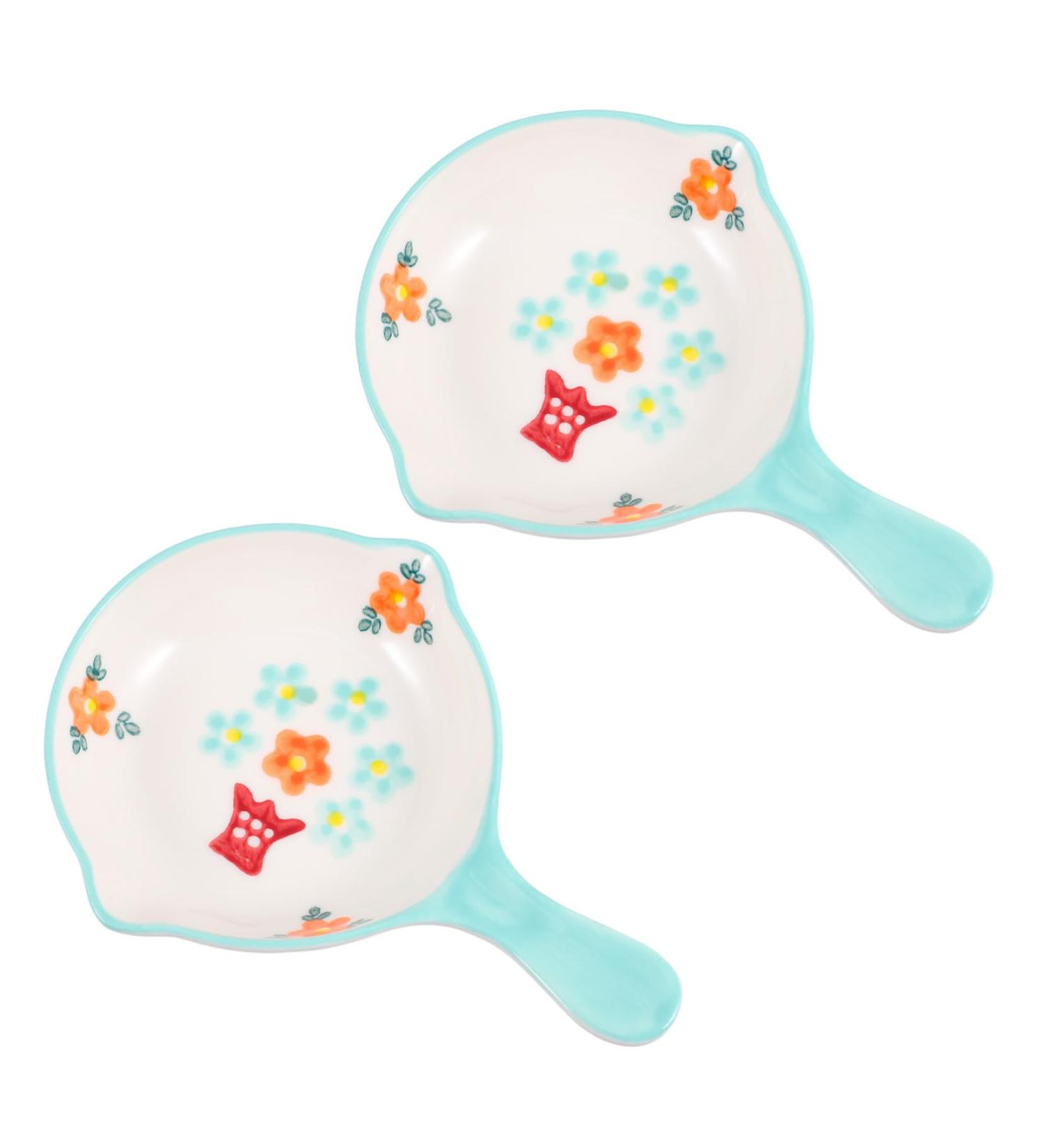 Milisten Dishes 8 Pcs Seasoning Dish Sauce Condiment Ceramics Child Small Sushi Plate 13.8X10X2.5CMx4pcs As Shownx4pcs - Buy Online on GoSupps.com