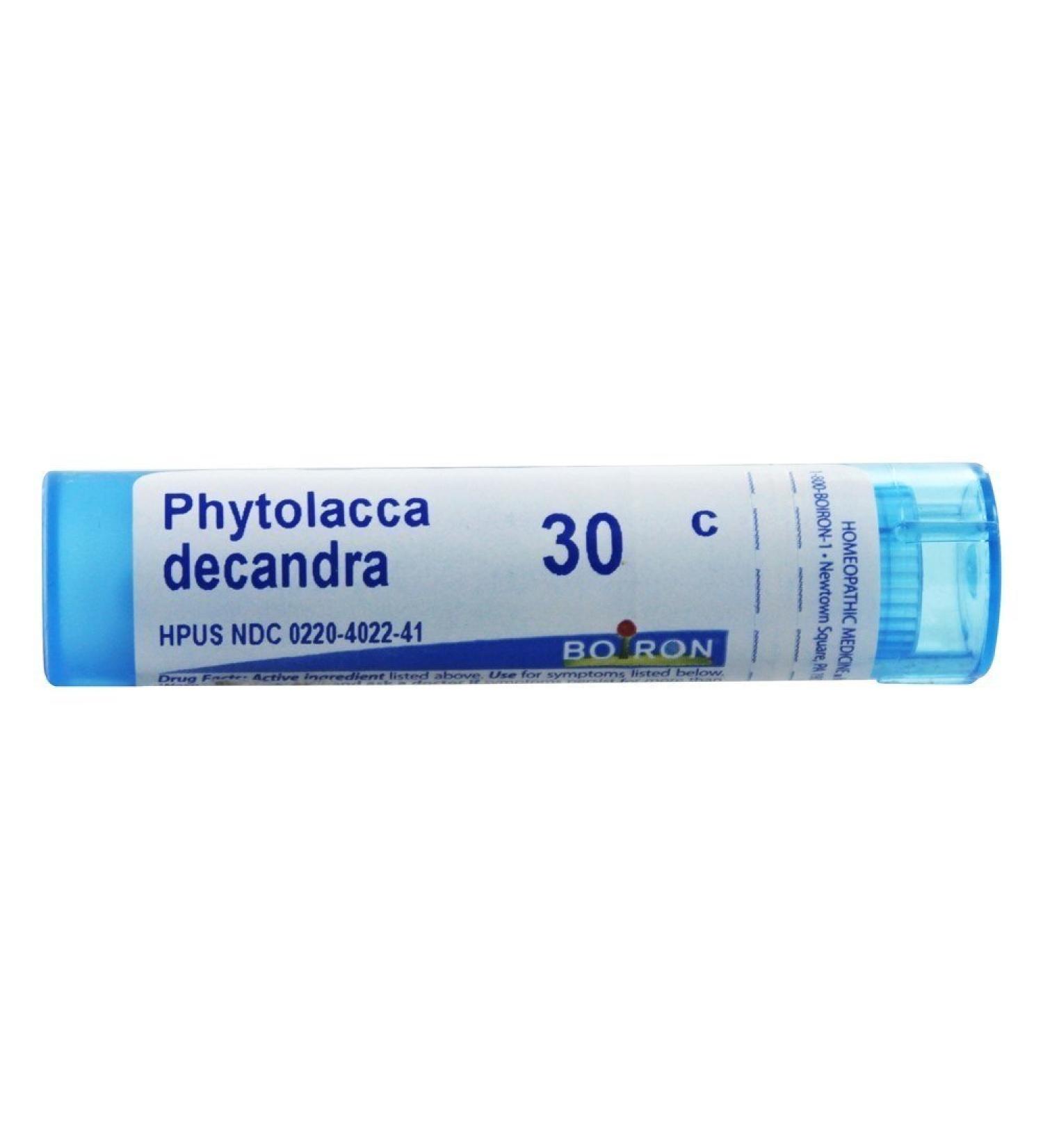 Buy BOIRON Phytolacca Decandra 30C - 80 Count | Premium Homeopathic Remedy for Natural Healing - Buy Online on GoSupps.com