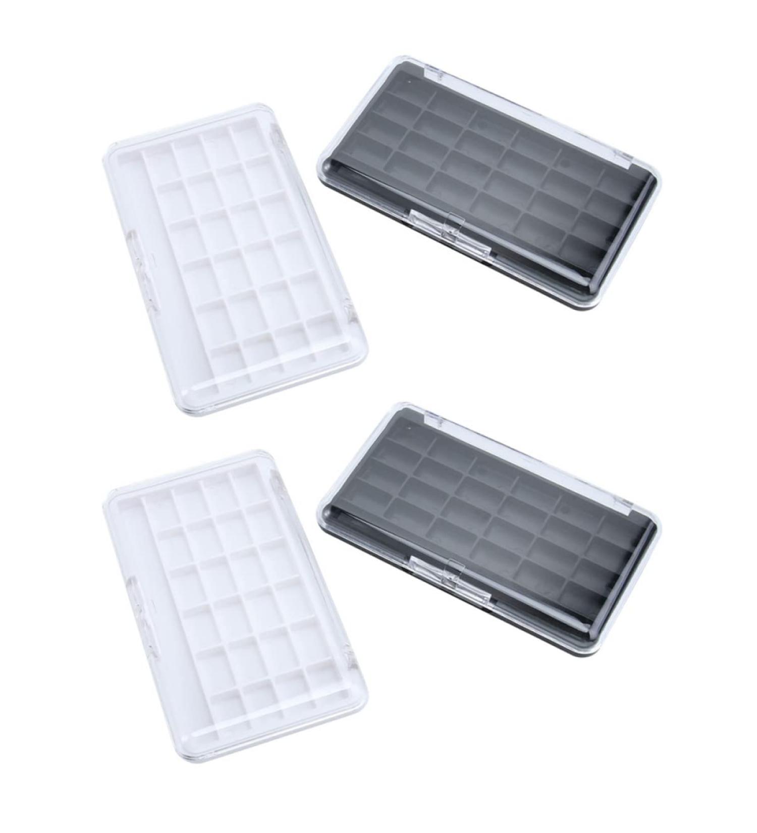 Balacoo Makeup Pallets 4pcs Box Empty Eye Shadow Box Eyeshadow Diy Makeup Lipstick Storage Case Make up Cosmetic Box - Buy Online on GoSupps.com