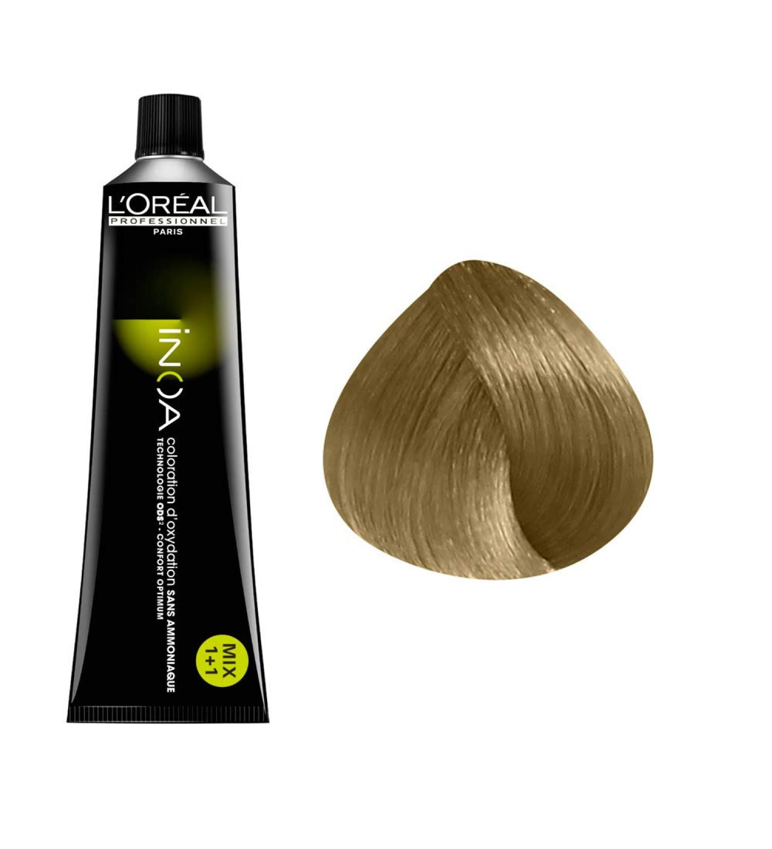 INOA Ammonia Free Permanent Colour 8 3 L Golden Bl