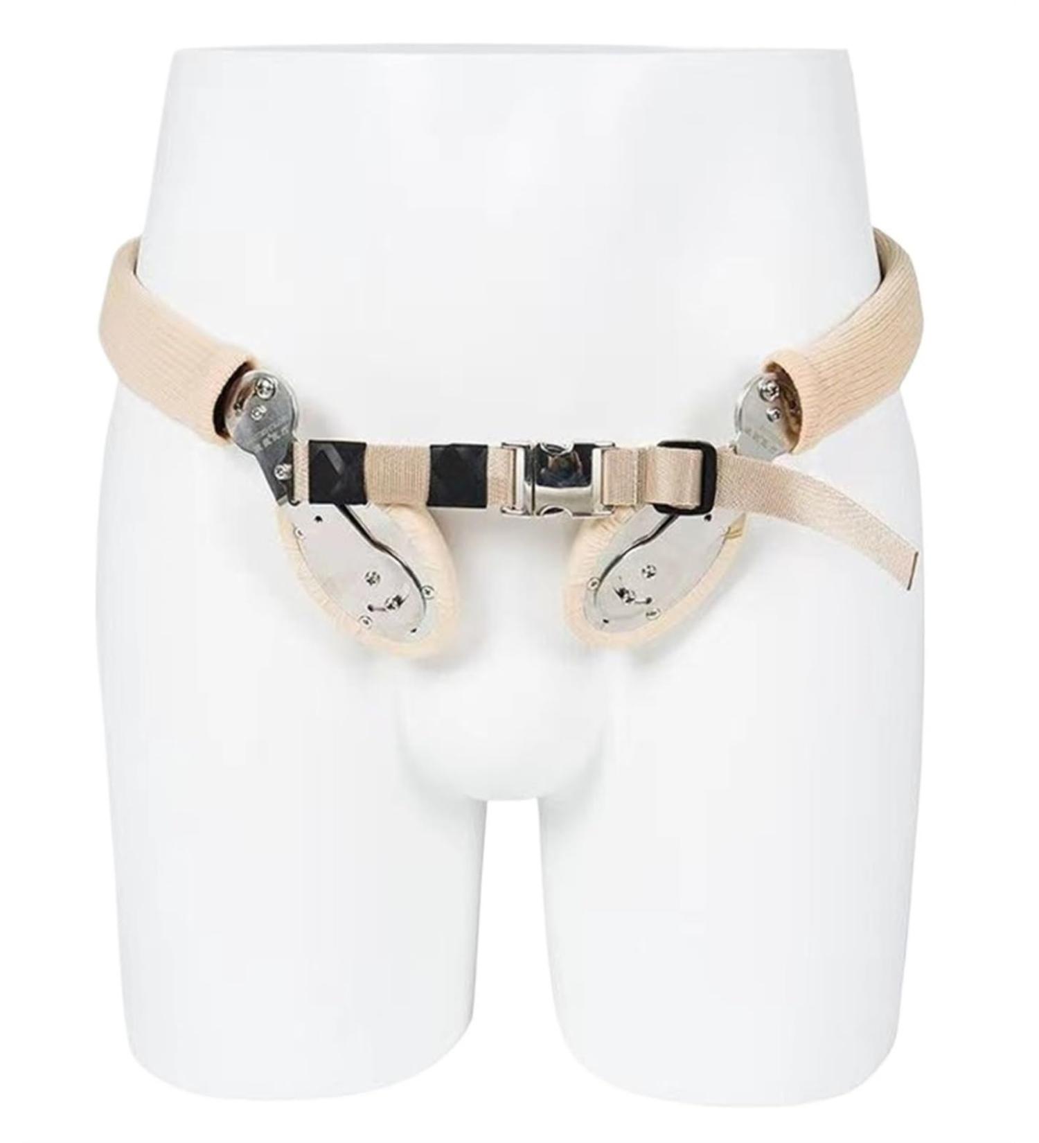 Adjustable Hernia Belts for Men & Women | Bilateral Support Brace for Double Inguinal & Sports Hernia - Breathable & Removable Medium Size - Buy Online on GoSupps.com